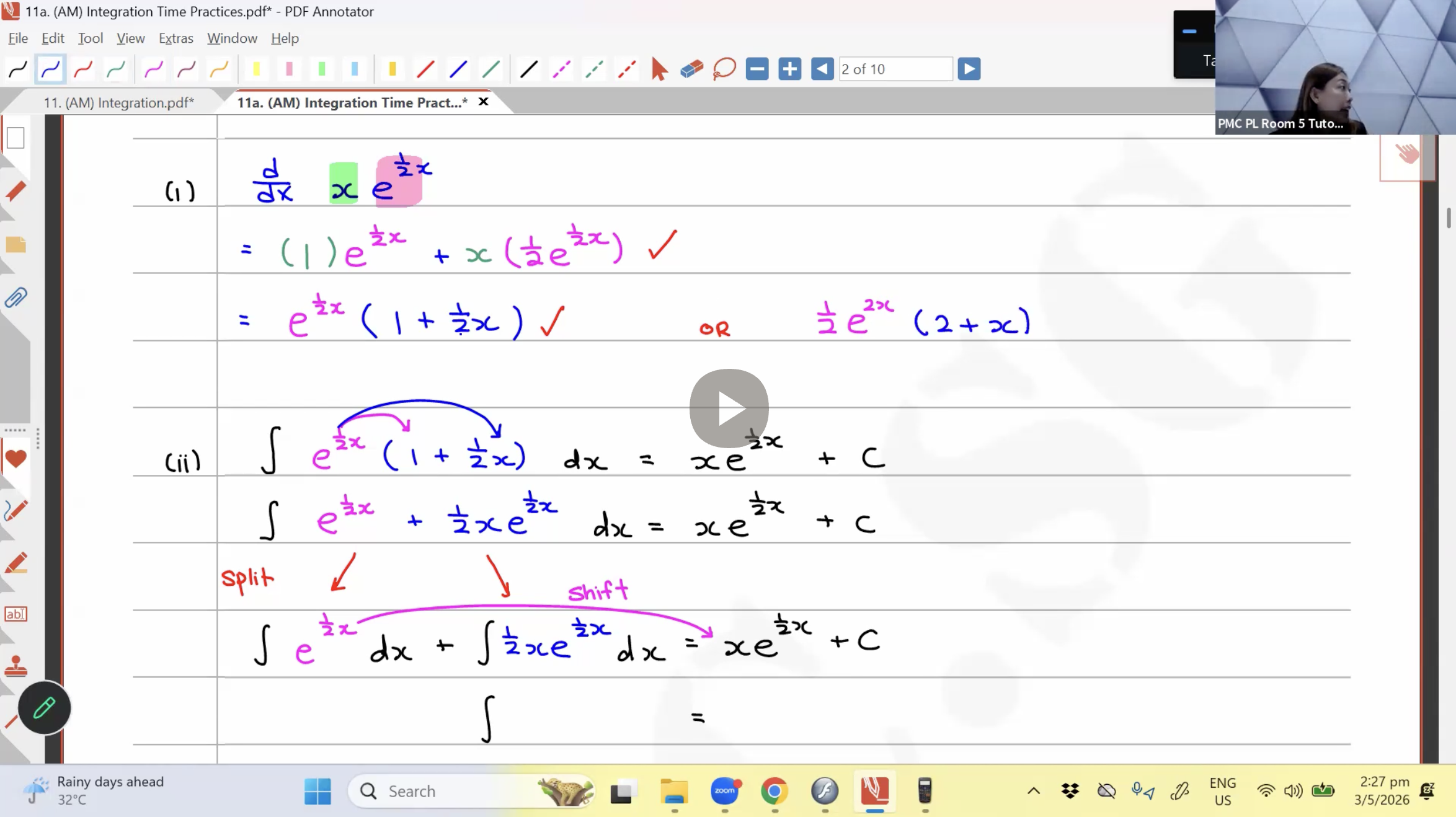 20. (AM) Integration test + Quiz [2026] - Ms JL