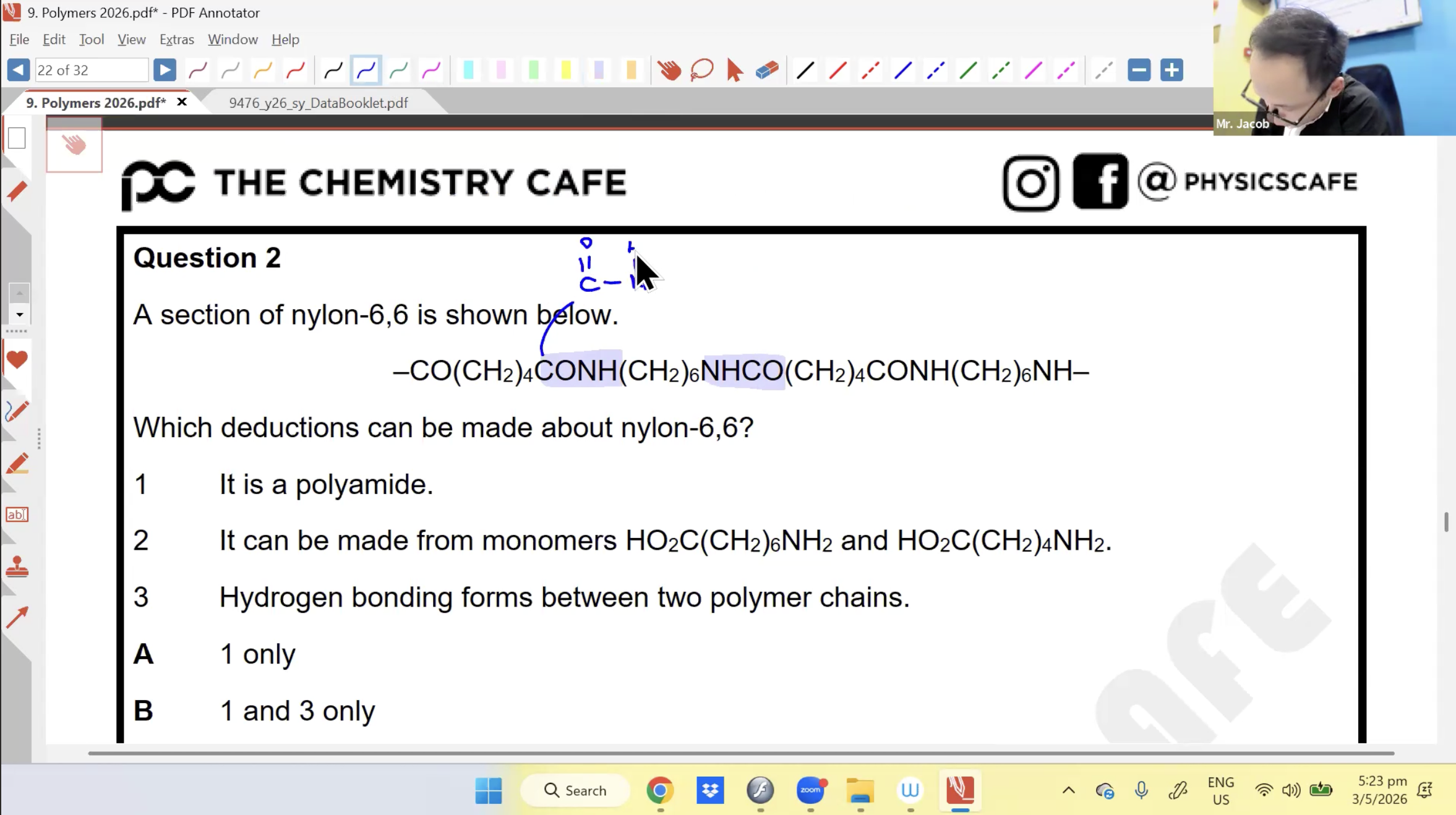 20. (NEW) Polymers L2 [2026] - Mr JT
