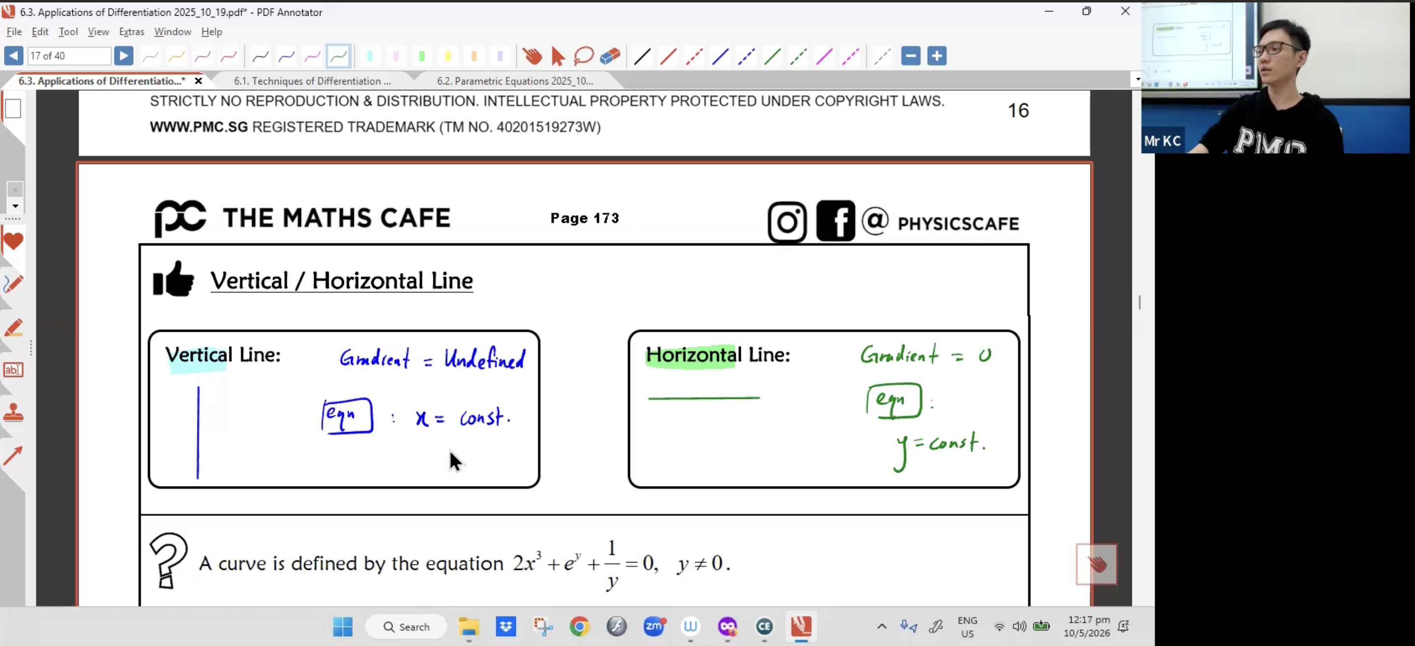 21. Differentiation L3 [2026] - Mr KC