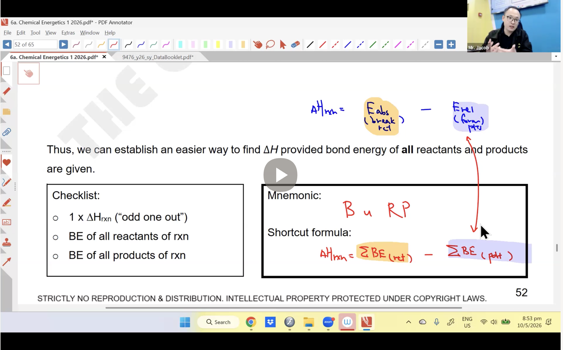 21. Energetics 1 L3 [2026] - Mr JT