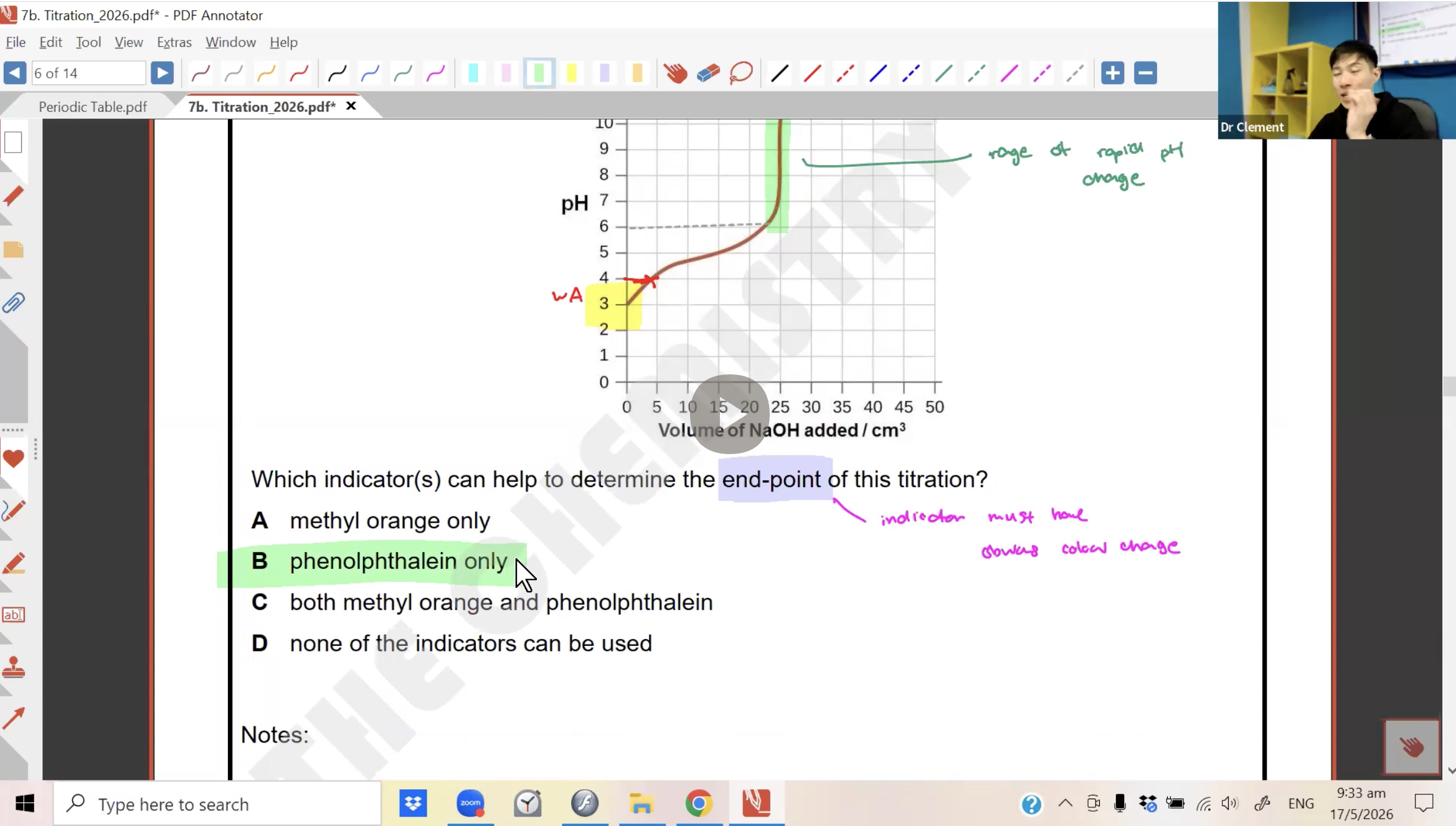 22. Titration [2026] - Dr C
