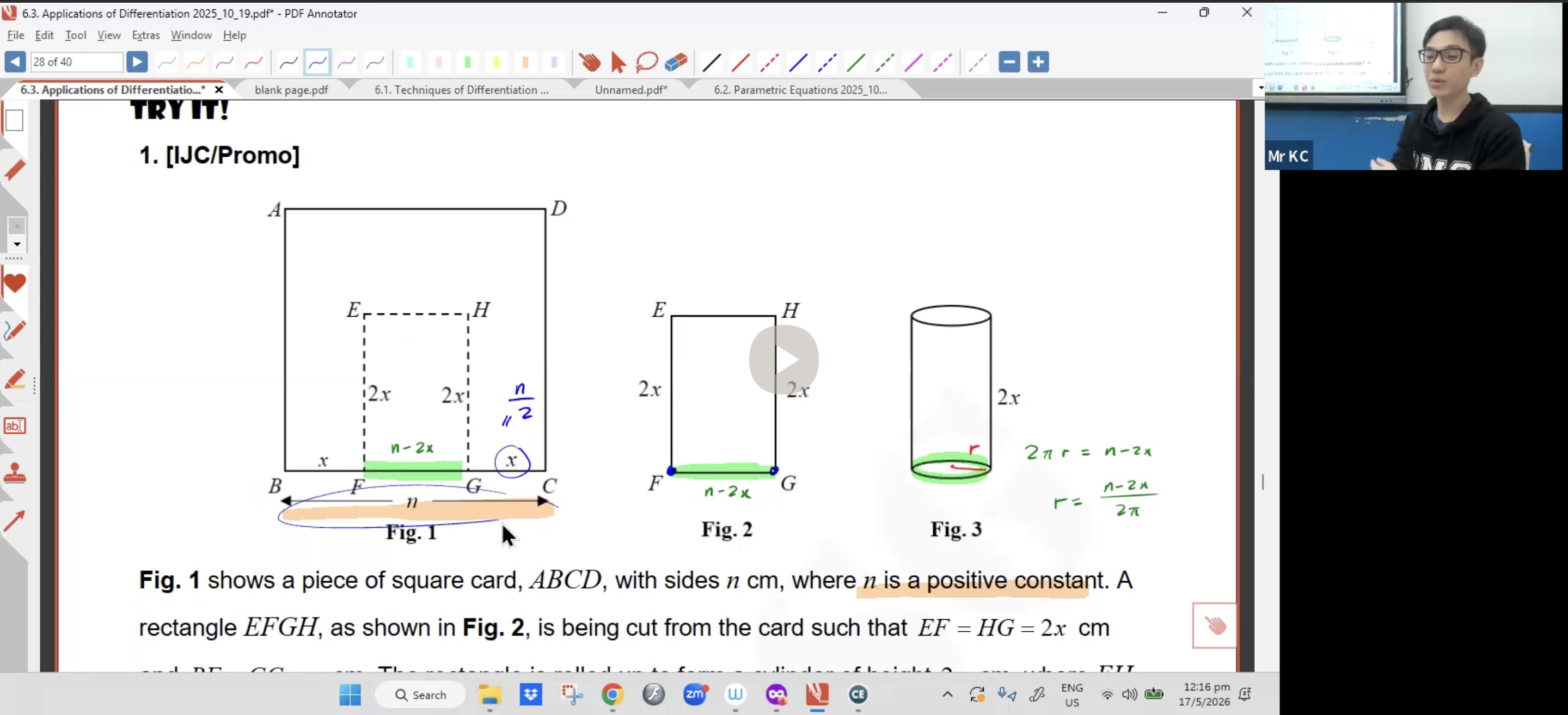 22. Differentiation L4 [2026] - Mr KC