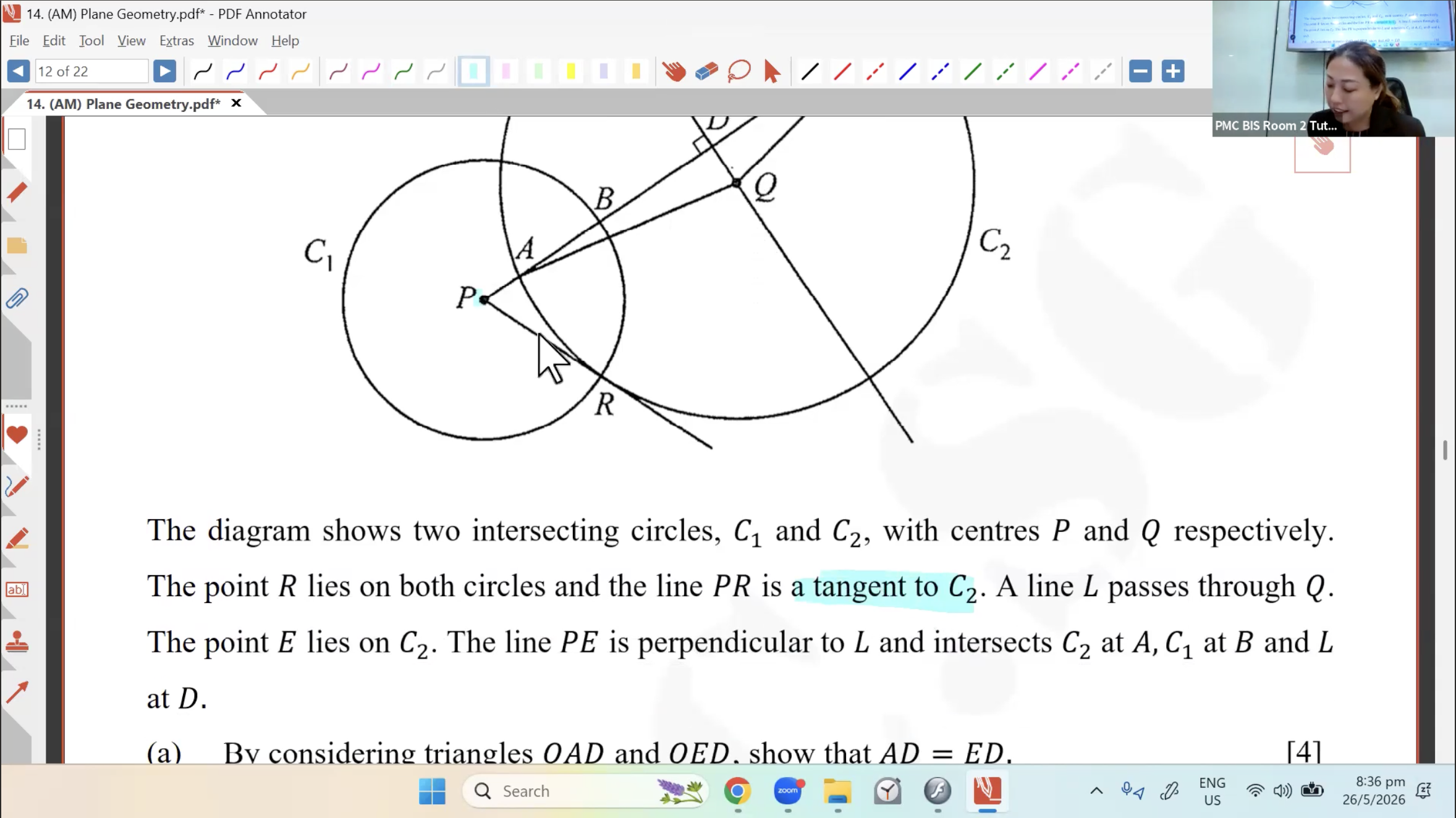 24. (AM) Plane Geometry [2026] - Ms JL
