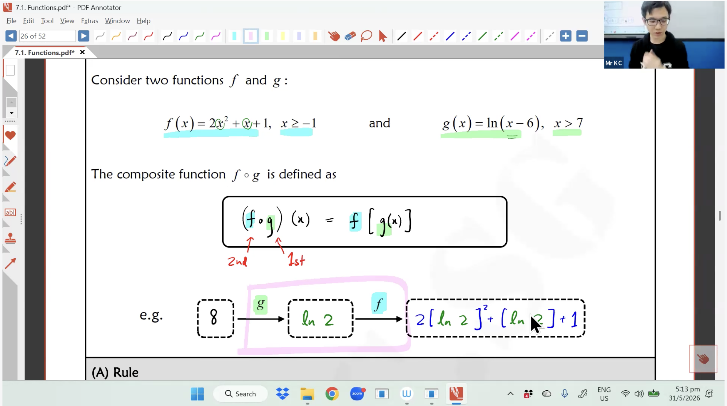 24. Functions L2 [2026] - Mr KC