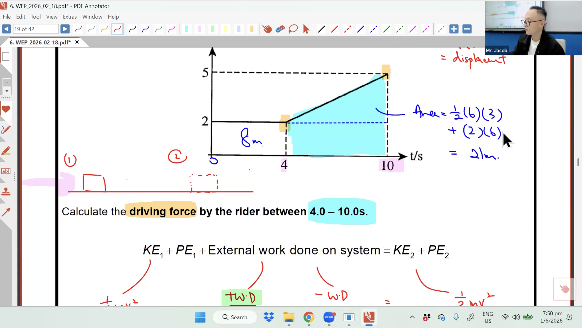 25. (P) Work Energy Power 2 [2026] - Mr JT
