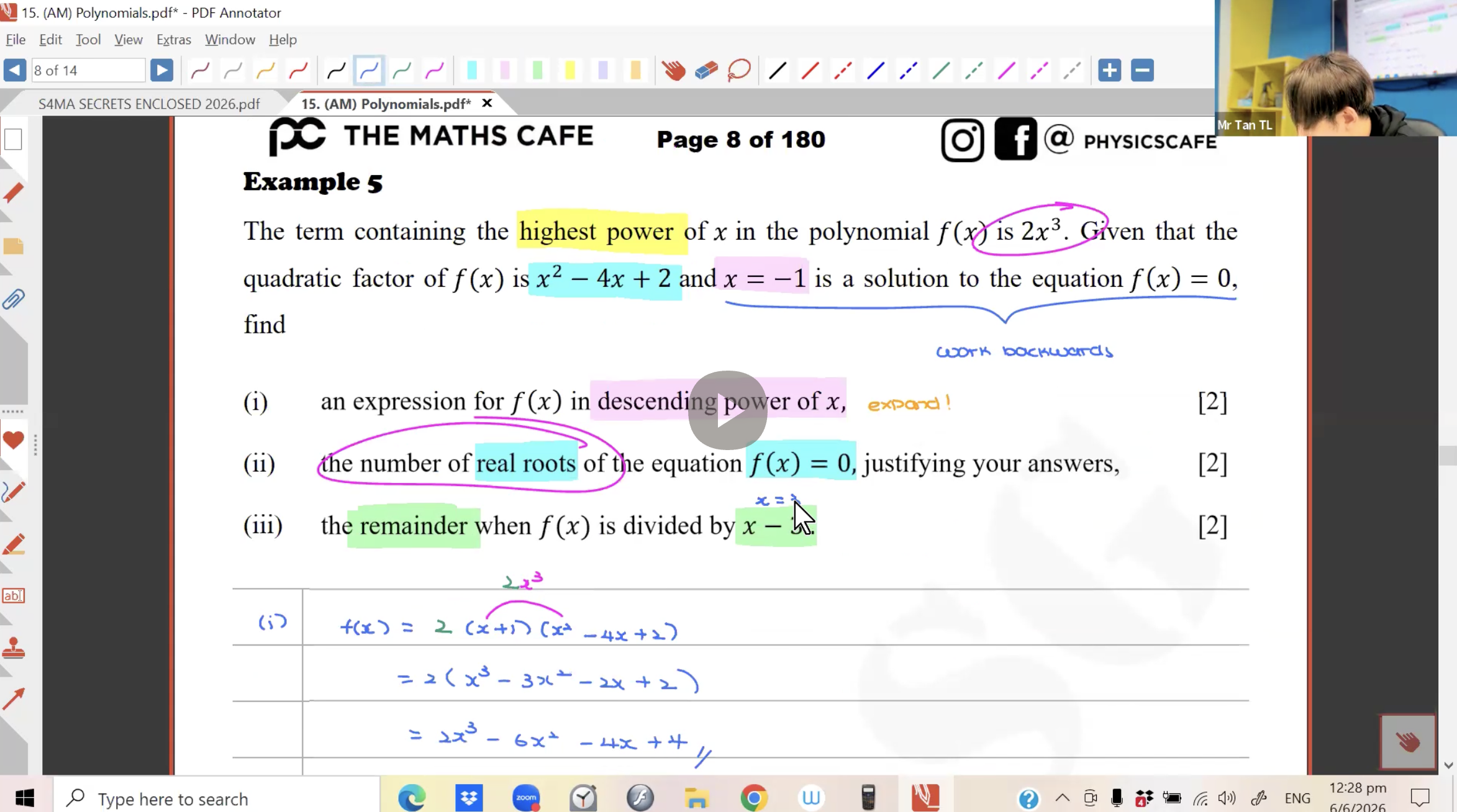 25. Final Revision: Polynomial [2026] - Mr TTL