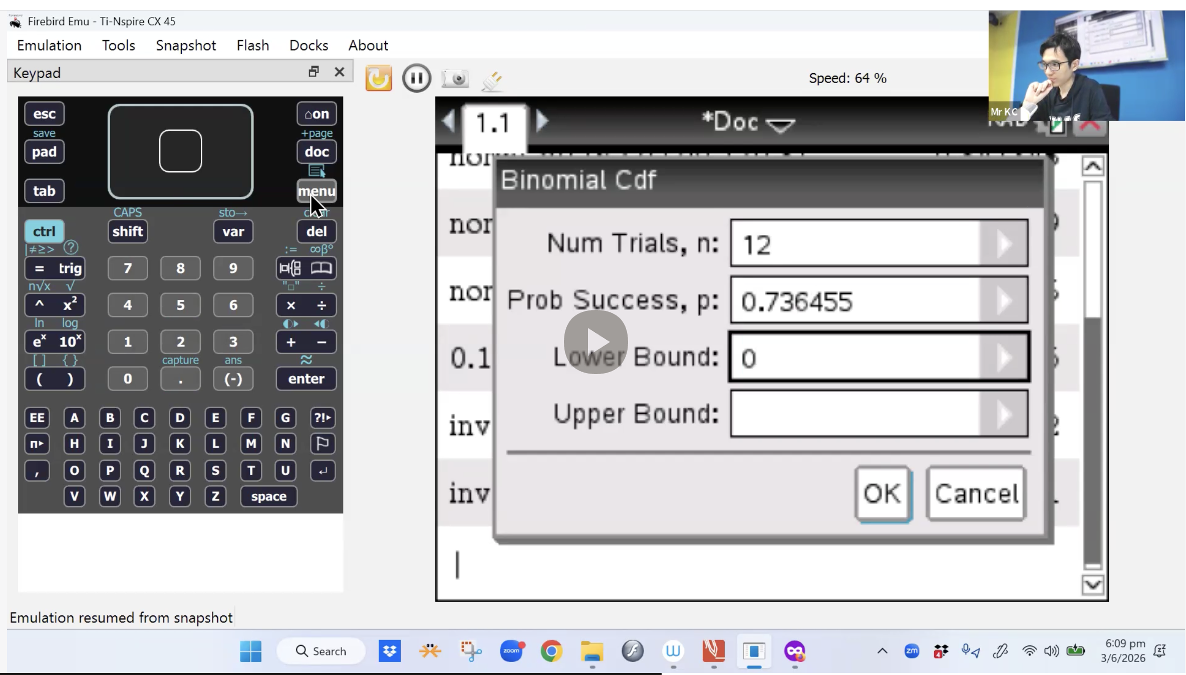 25. Continuous Random Variables L2 [2026] - Mr KC