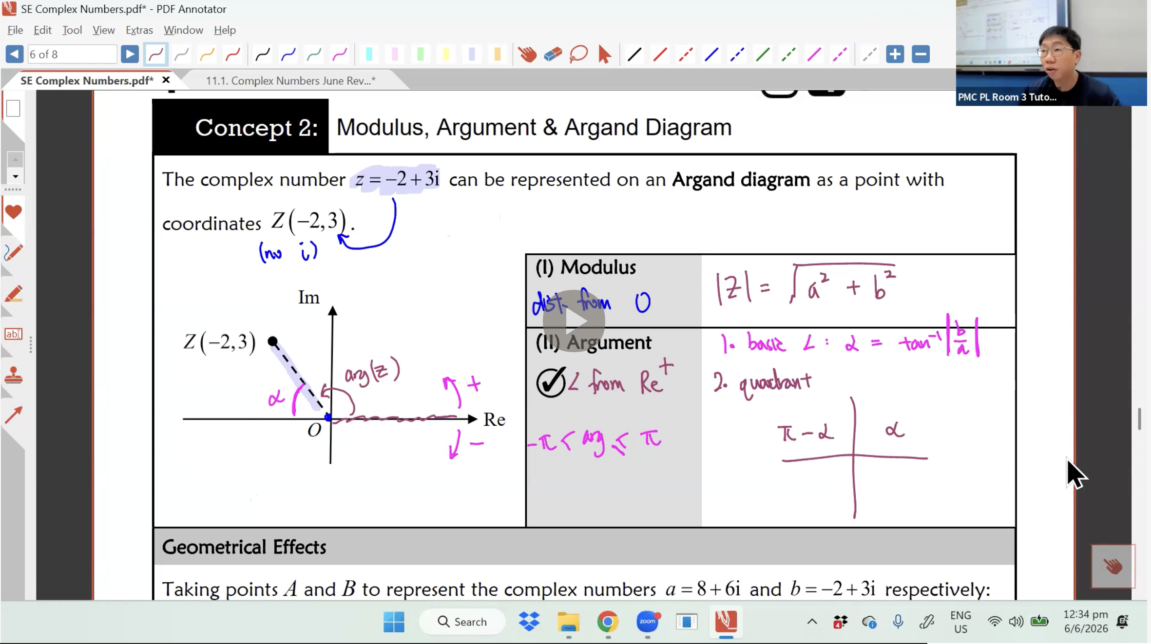 25b. June Revision: Complex Numbers [2026] - Mr CT
