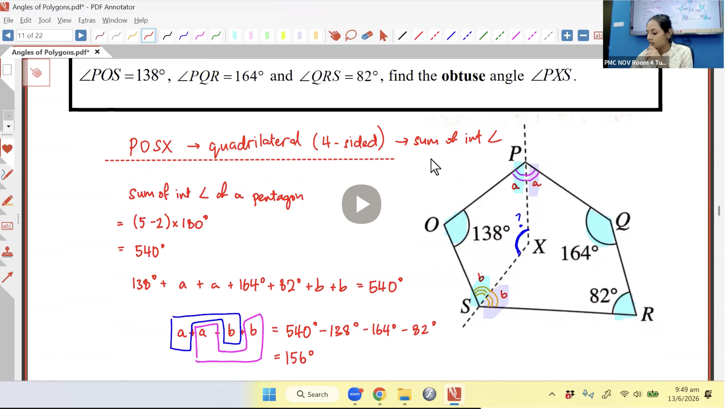 26. Angles of Polygons [2026] - Ms PS