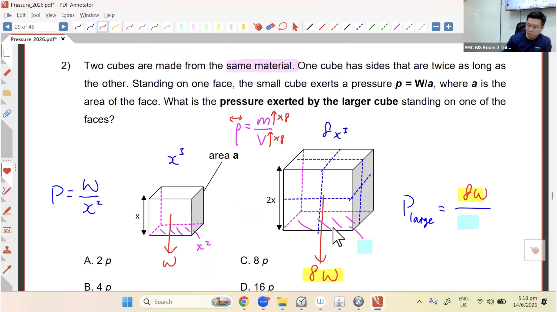 26. Pressure Lesson 2 [2026] - Mr SW