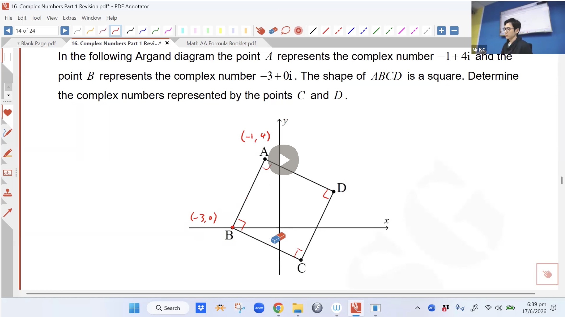 27. Complex Numbers Revision L1 [2026] - Mr KC