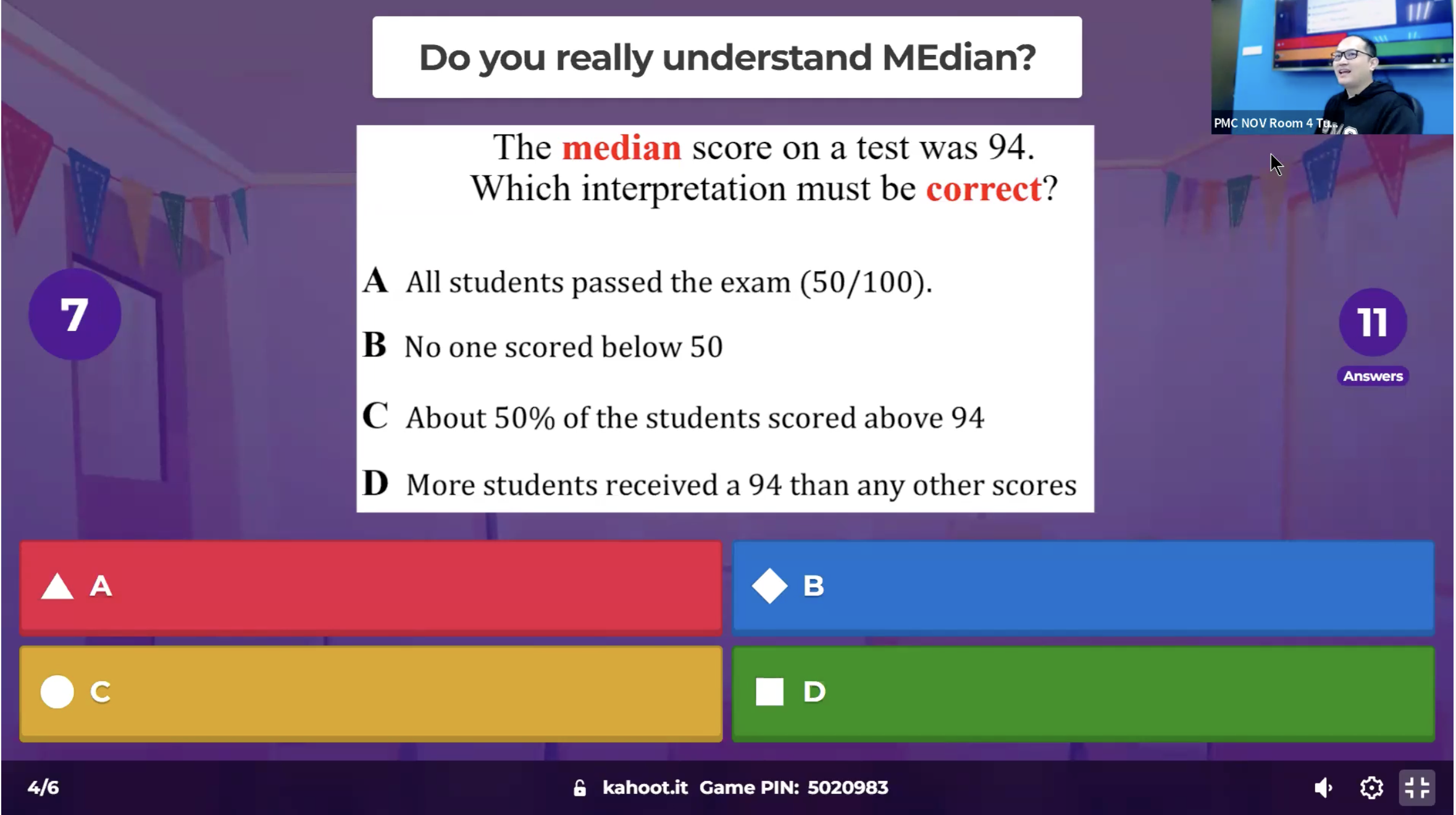 27. Statistics (MMM) [2026] - Mr AA