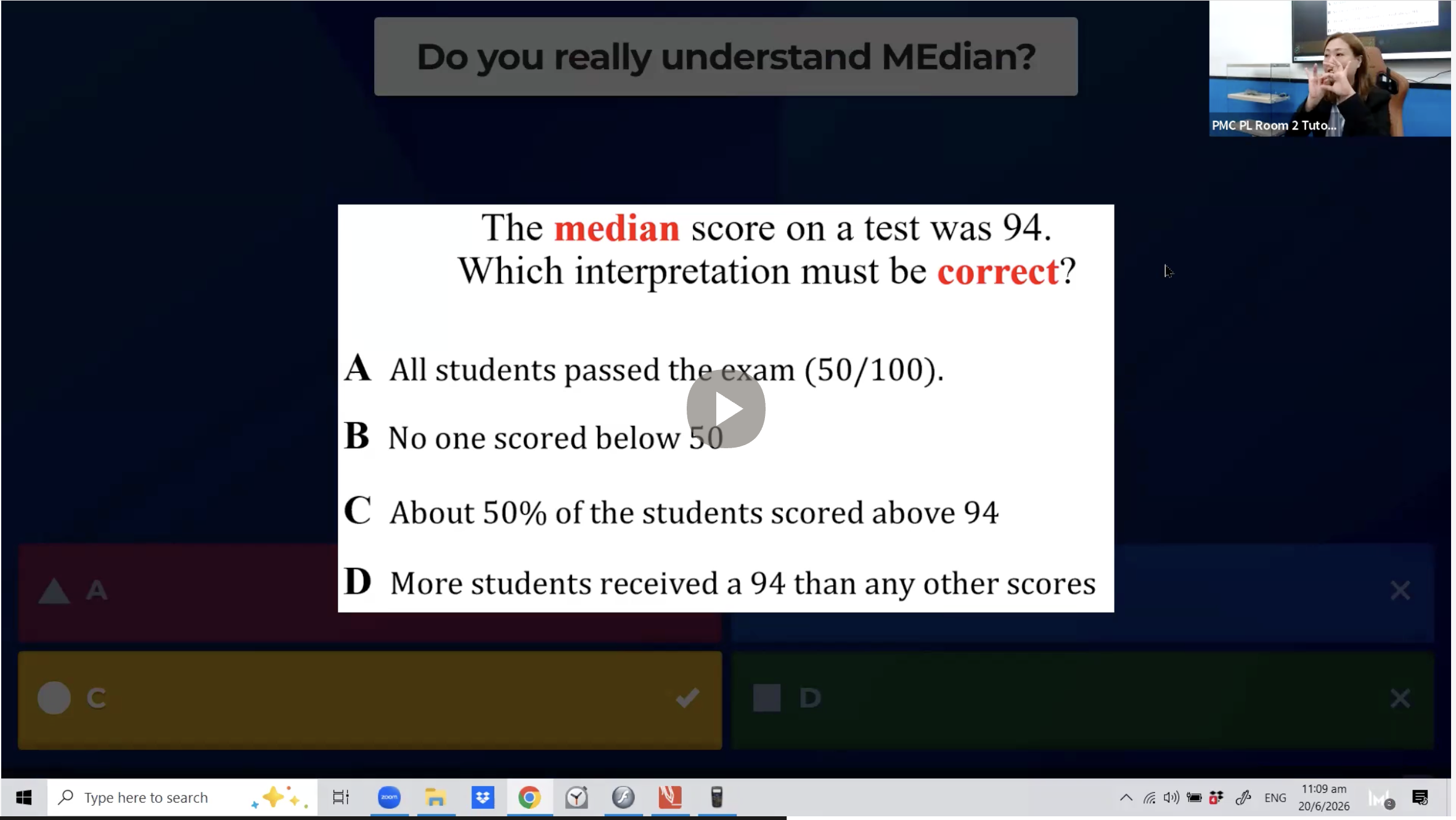 27. Statistics (MMM) [2026] - Ms JL