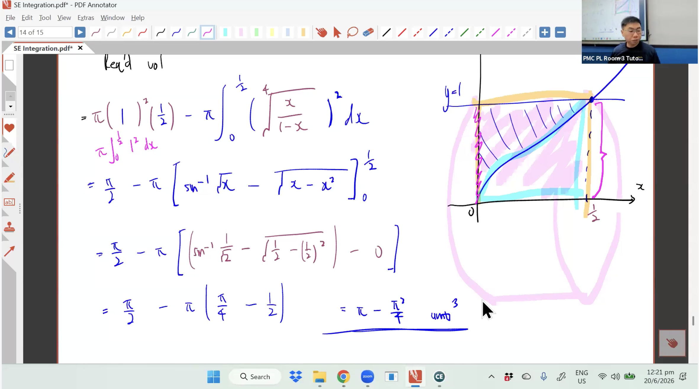 27. June Revision: Integration [2026] - Mr CT