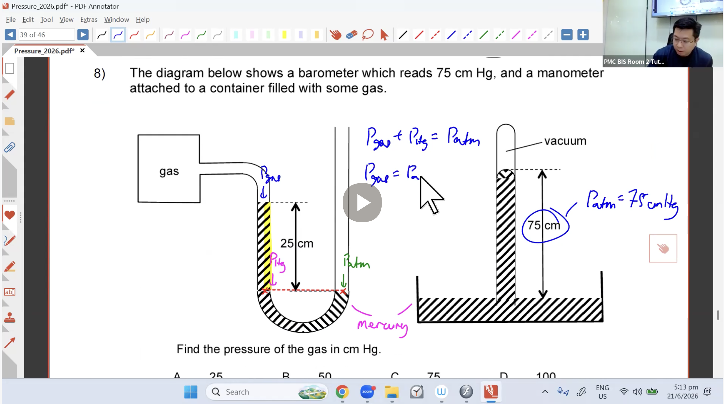 27. Pressure Lesson 3 [2026]- Mr SW