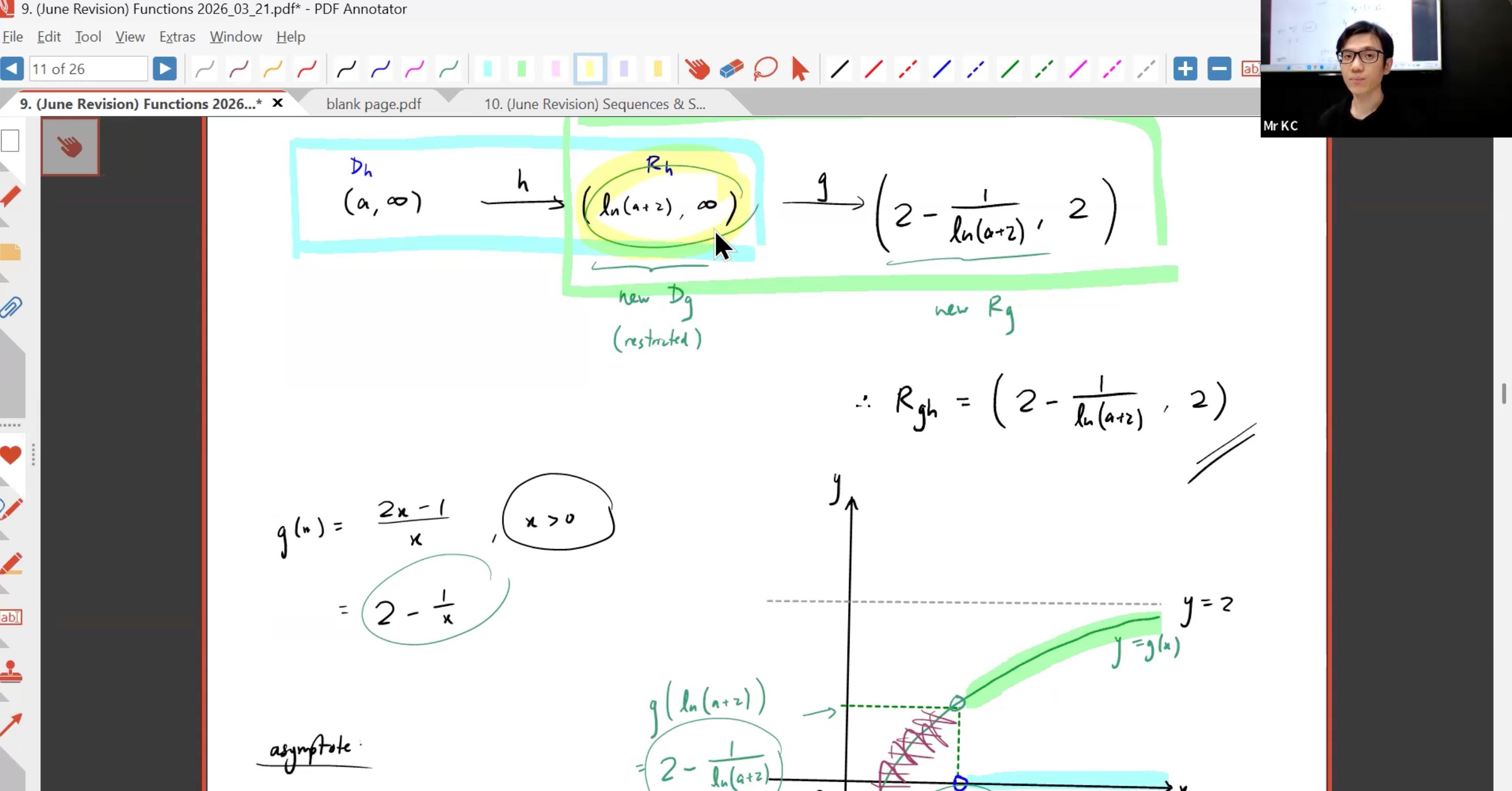 28a. Functions + Sequences & Series Revision (June Holiday Revision)[2026]