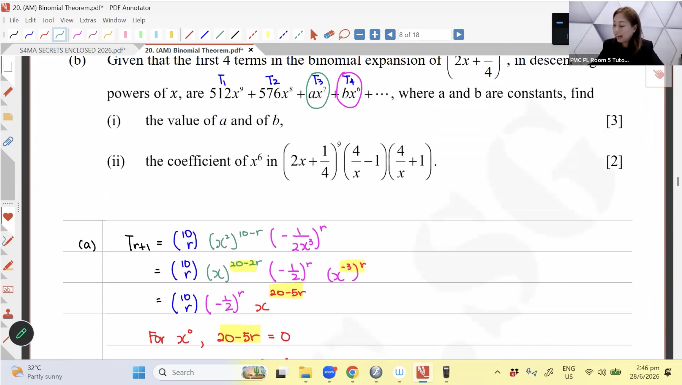 28. Final Revision: Binomial [2026] - Ms JL