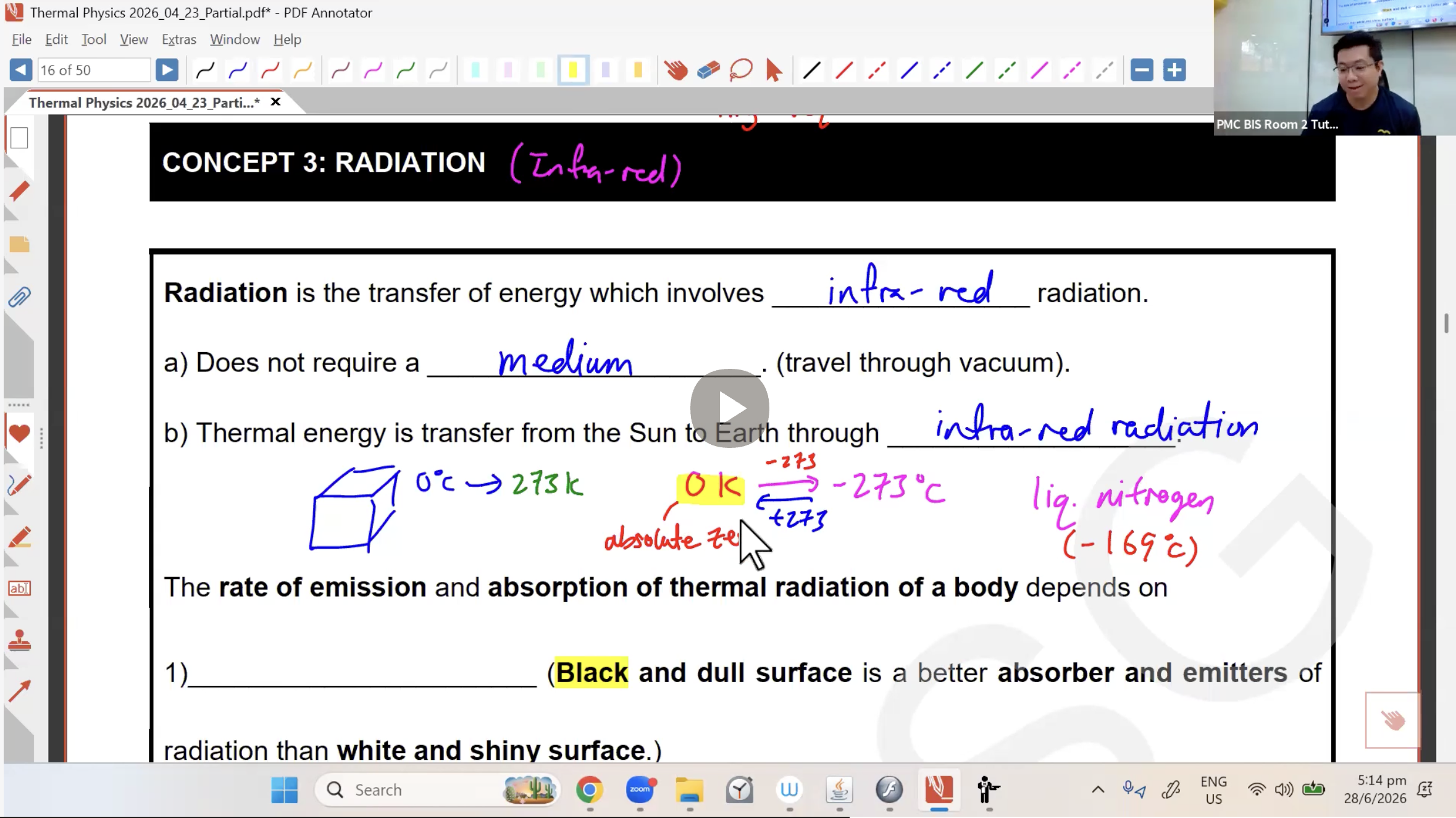 28. Thermal Physics L1 [2026] - Mr SW