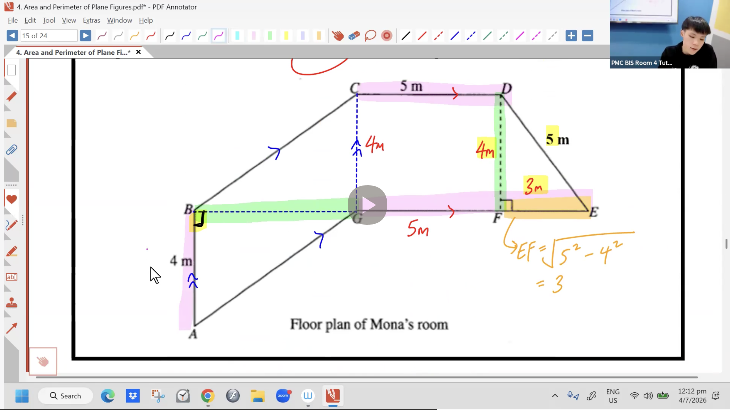 29. Area & Perimeter of Plane Figures [2026] - Mr NT