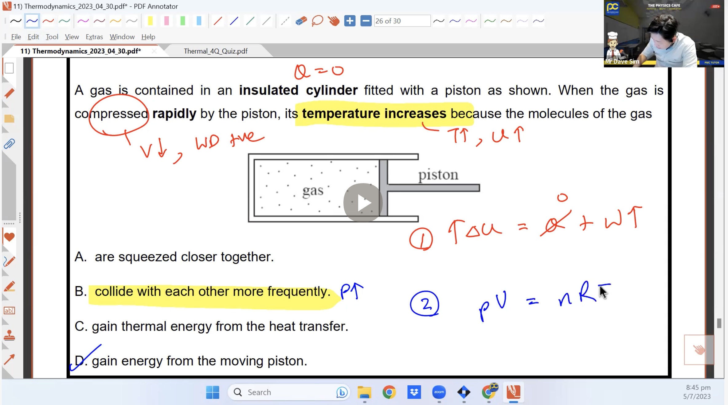 29. Thermodynamics L2 [2026] - MDS