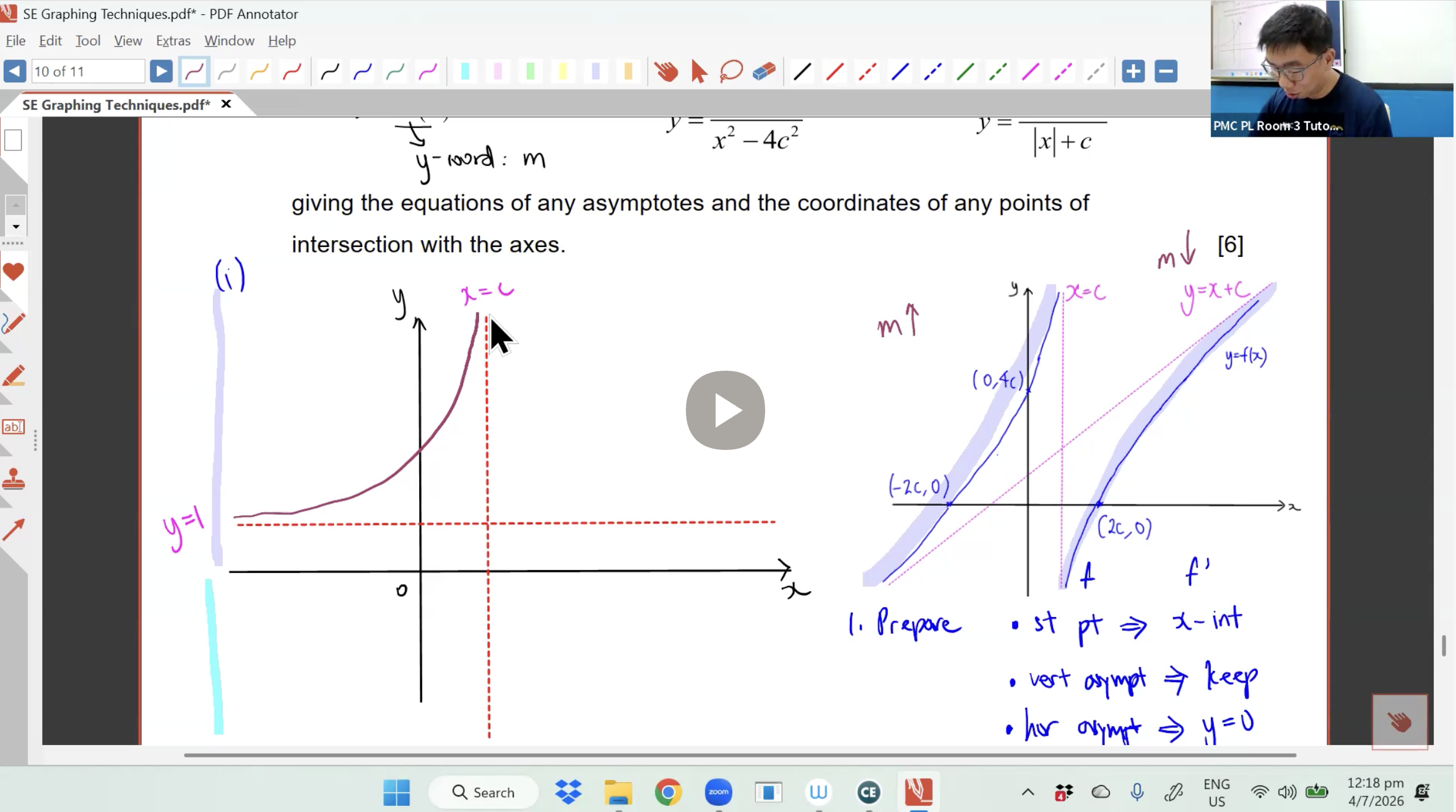 29. June Revision: Graphing & Functions L1 [2026] - Mr CT