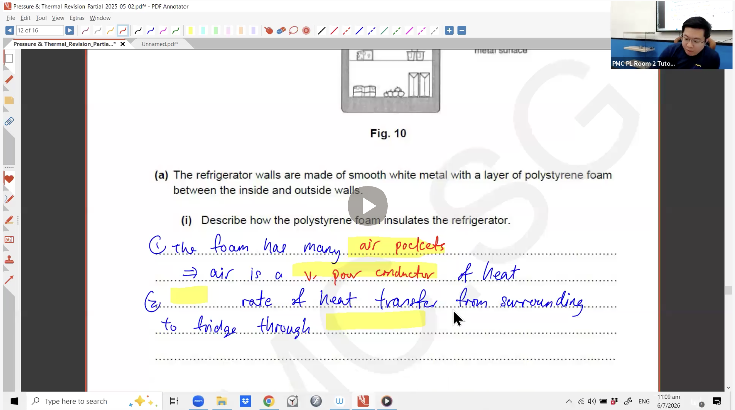 30a. [Youth Day] Pressure & Thermal Physics Revision [2026] - Mr SW