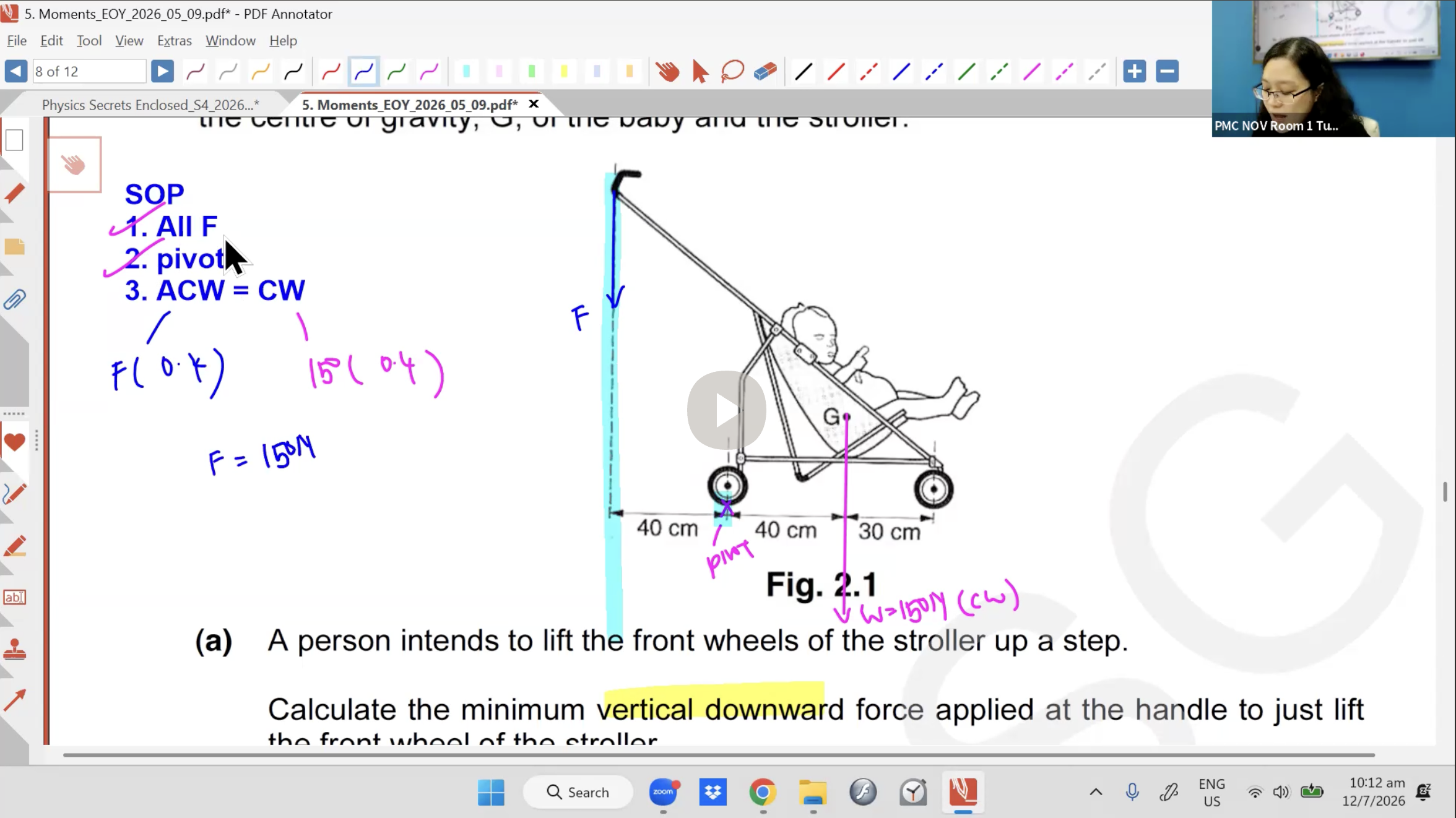 30. Moments EOY Revision [2026] - Ms AC