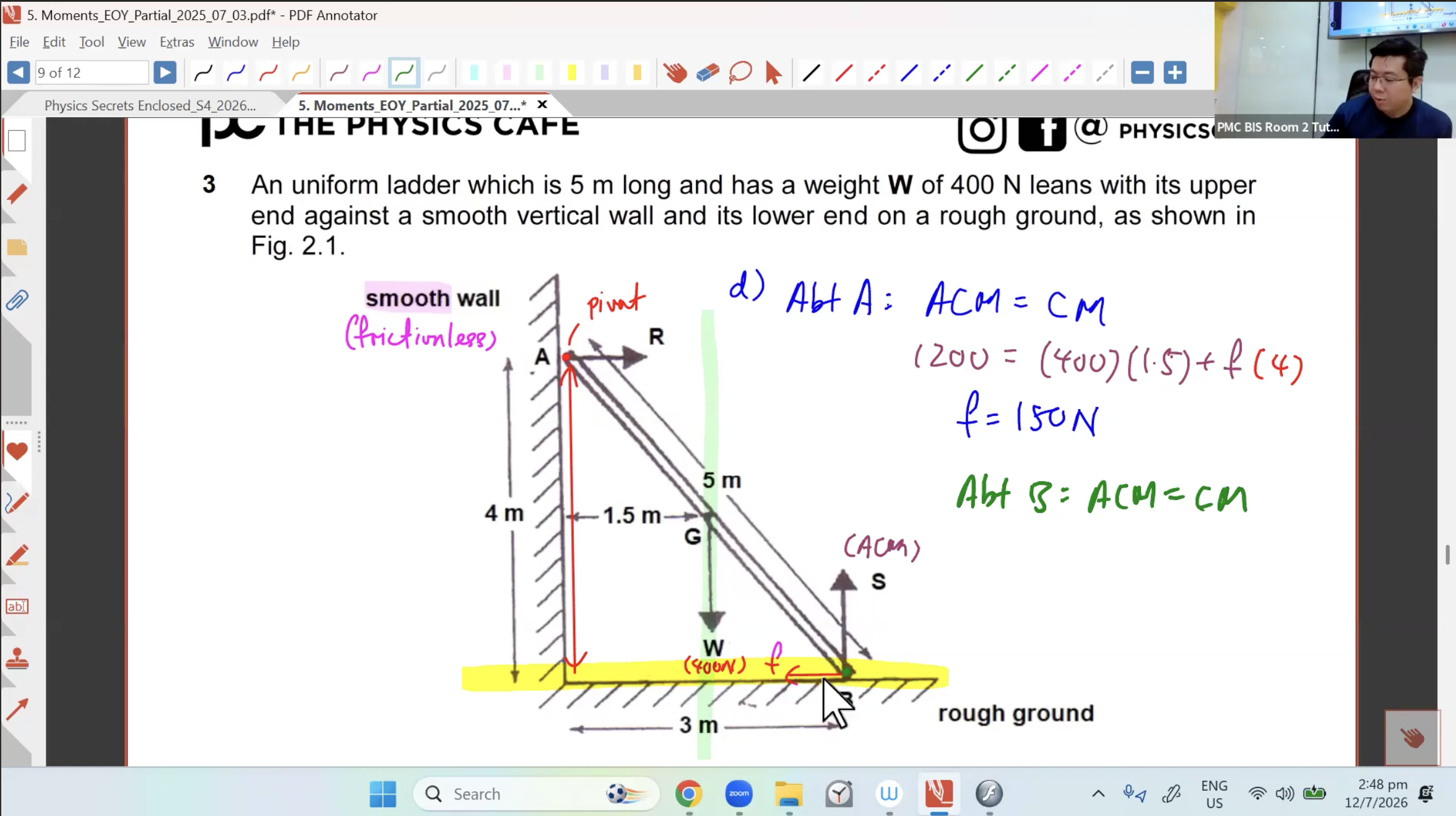 30. Moments EOY Revision [2026] - Mr SW