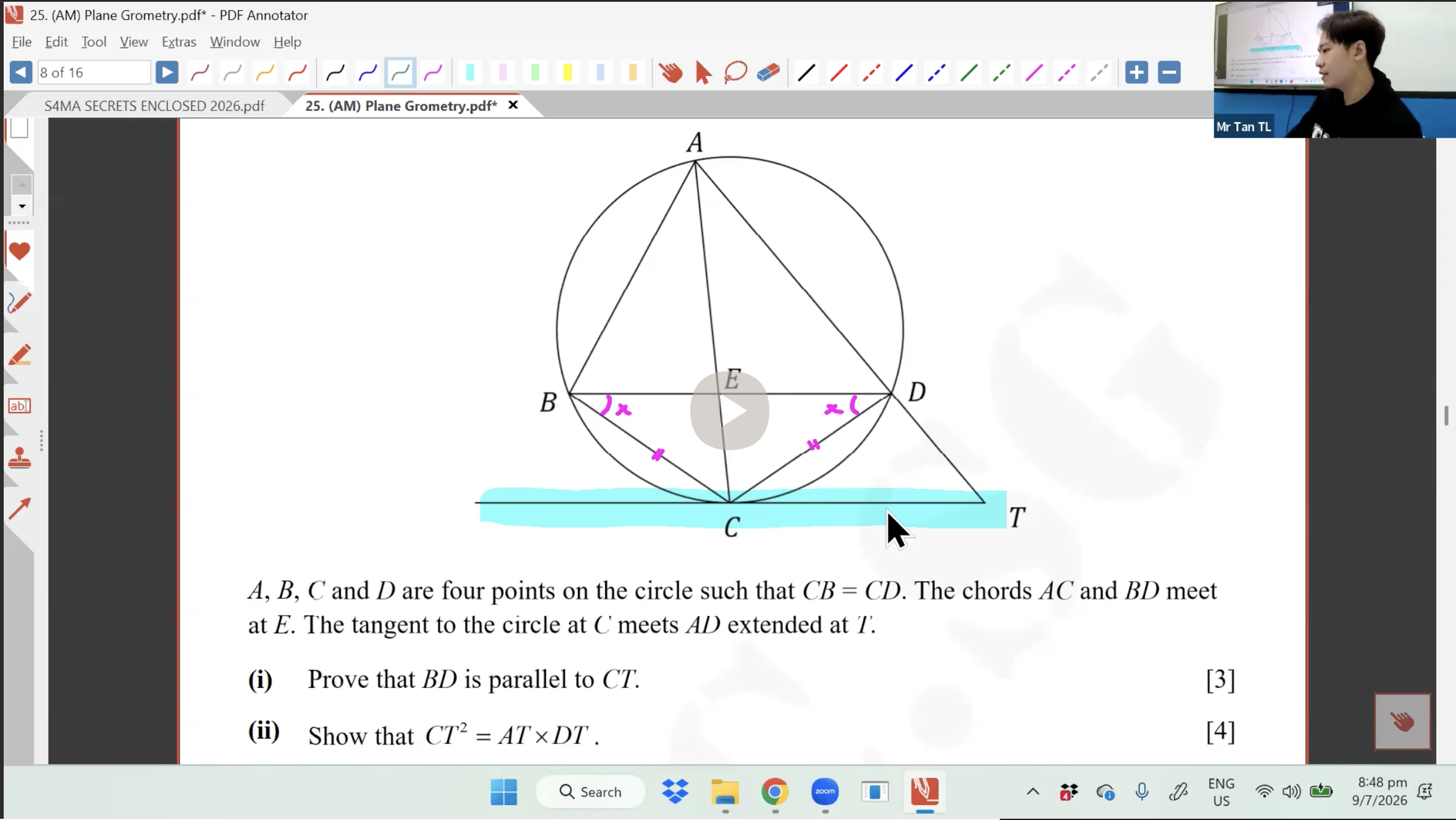 30. Final Revision: Plane Geometry [2026] - Mr TTL