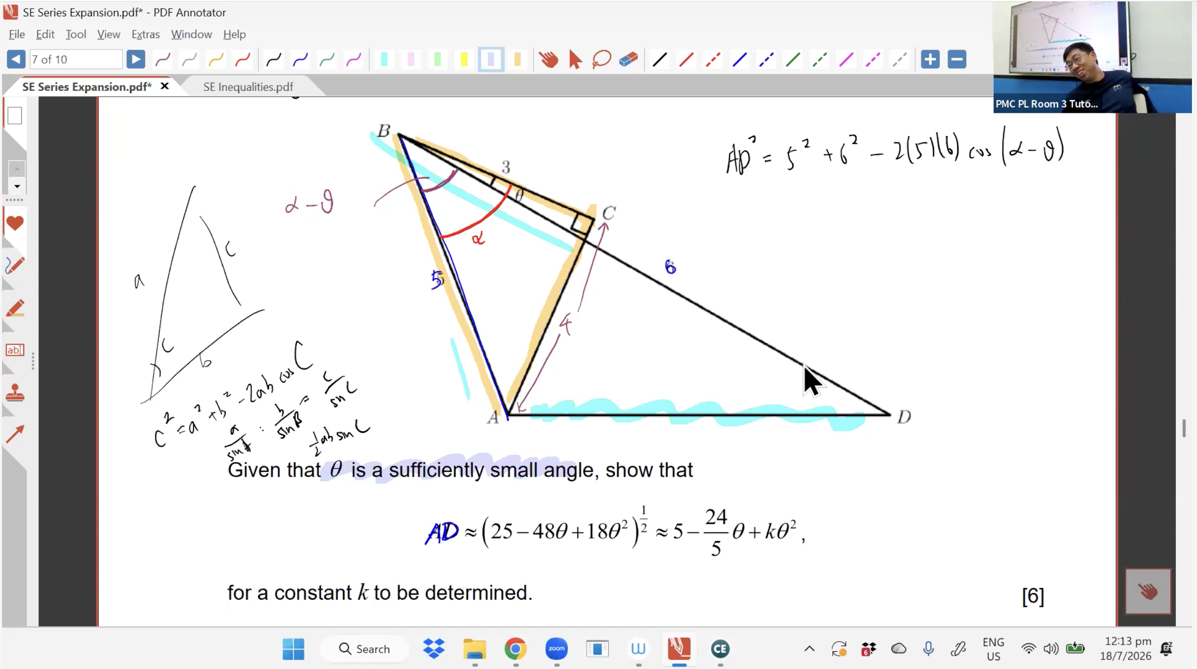 31. June Revision: Series Expansion and Inequalities [2026] - Mr CT