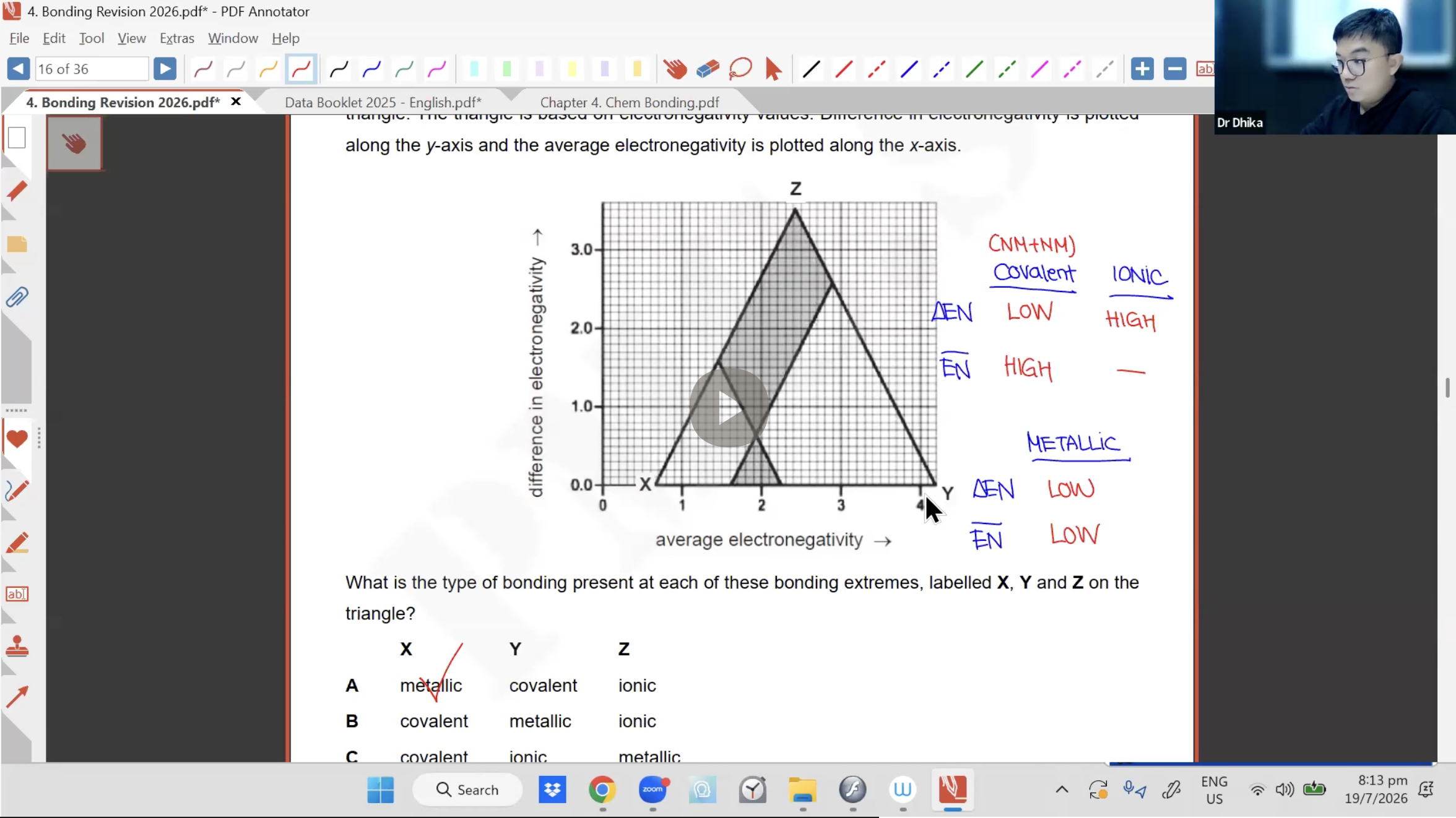 31. (Revision) Chemical Bonding L1 [2026] - Dr D