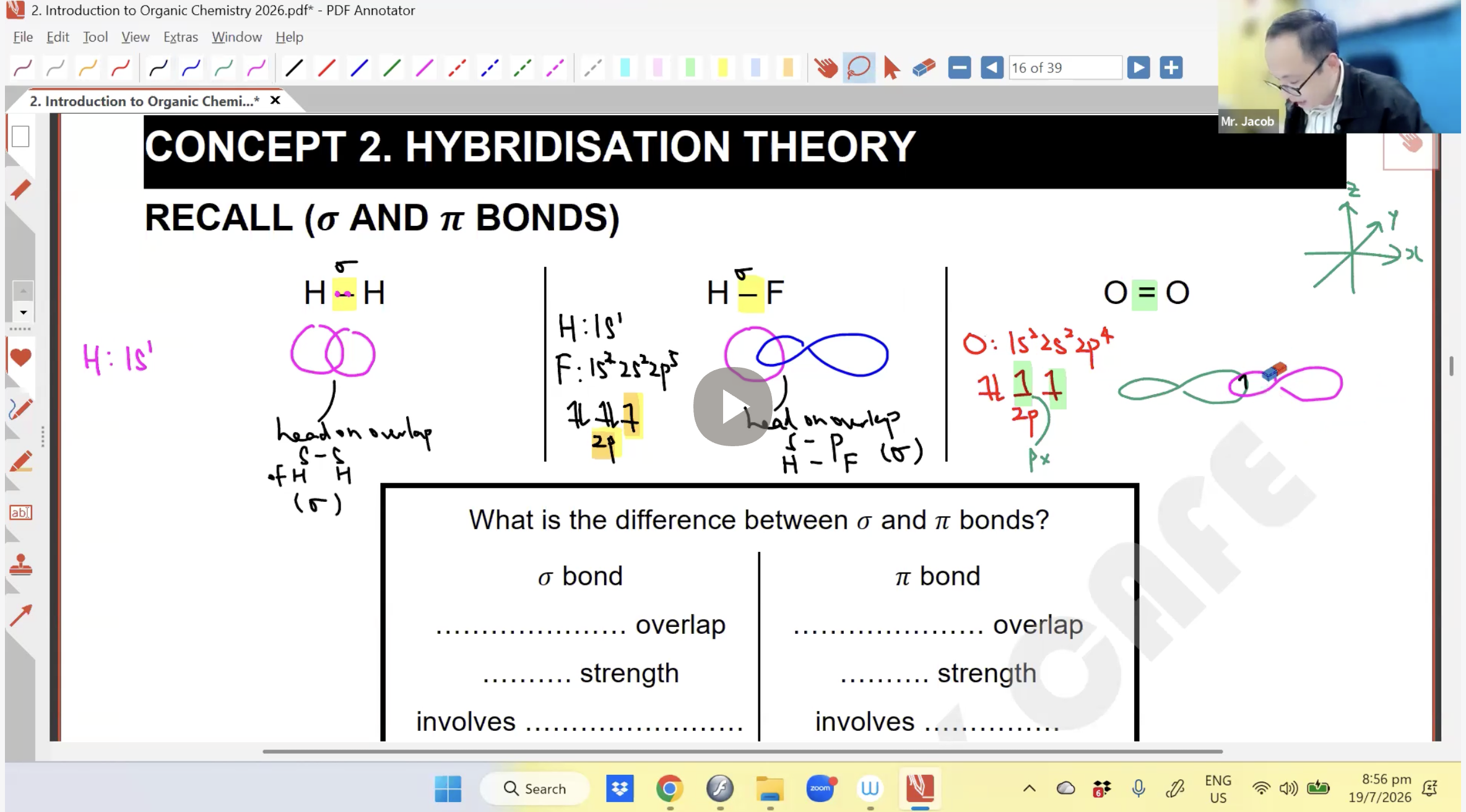 31. Introduction to Organic Chemistry L1 [2026] - Mr JT