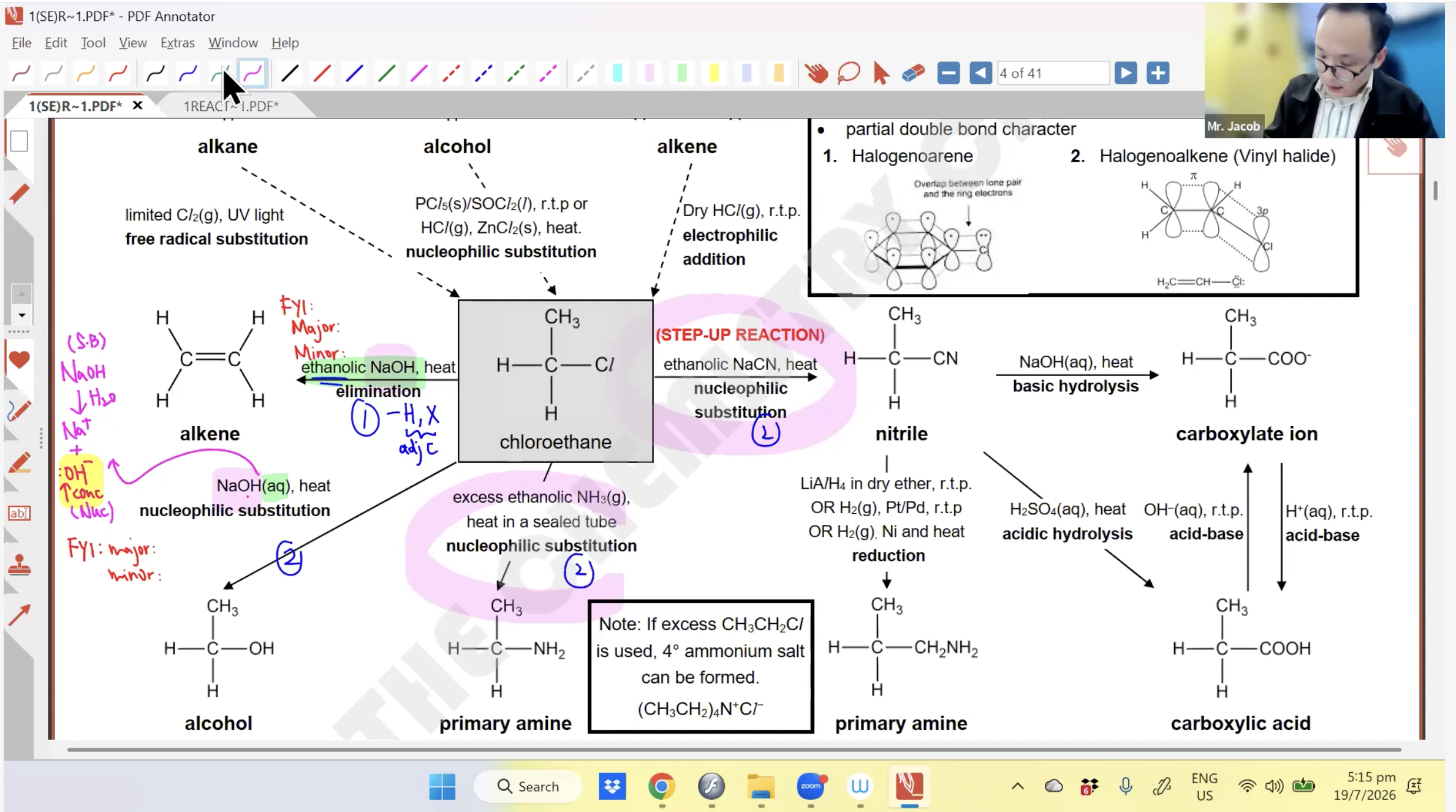 31. Organic Chem Revision L2 (Reactions, Mechanisms & Synthesis) [2026] - Mr JT