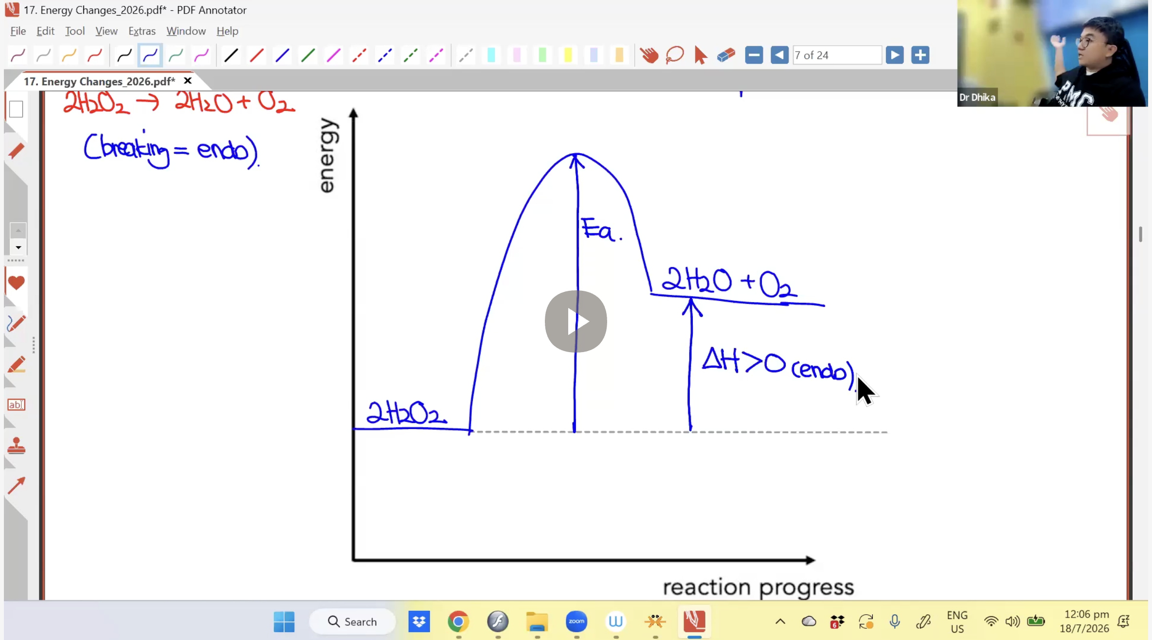 31. Energy Change 1 [2026] - Dr D