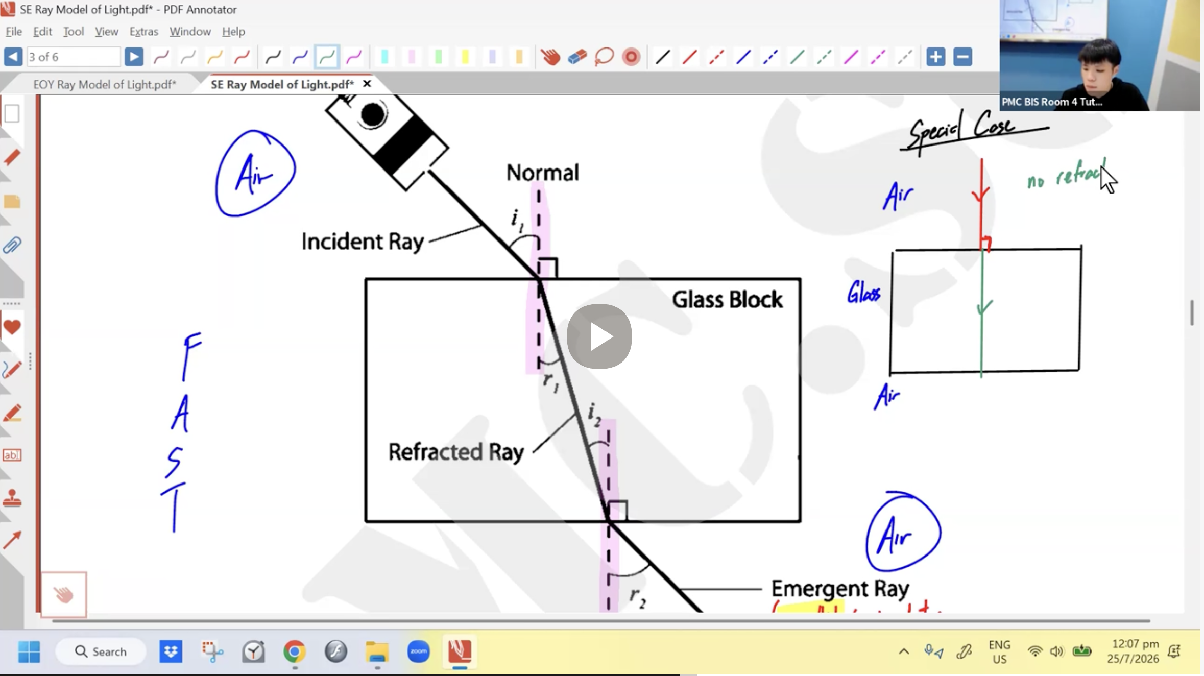 32. EOY Ray Model of Light [2026] - Mr NT
