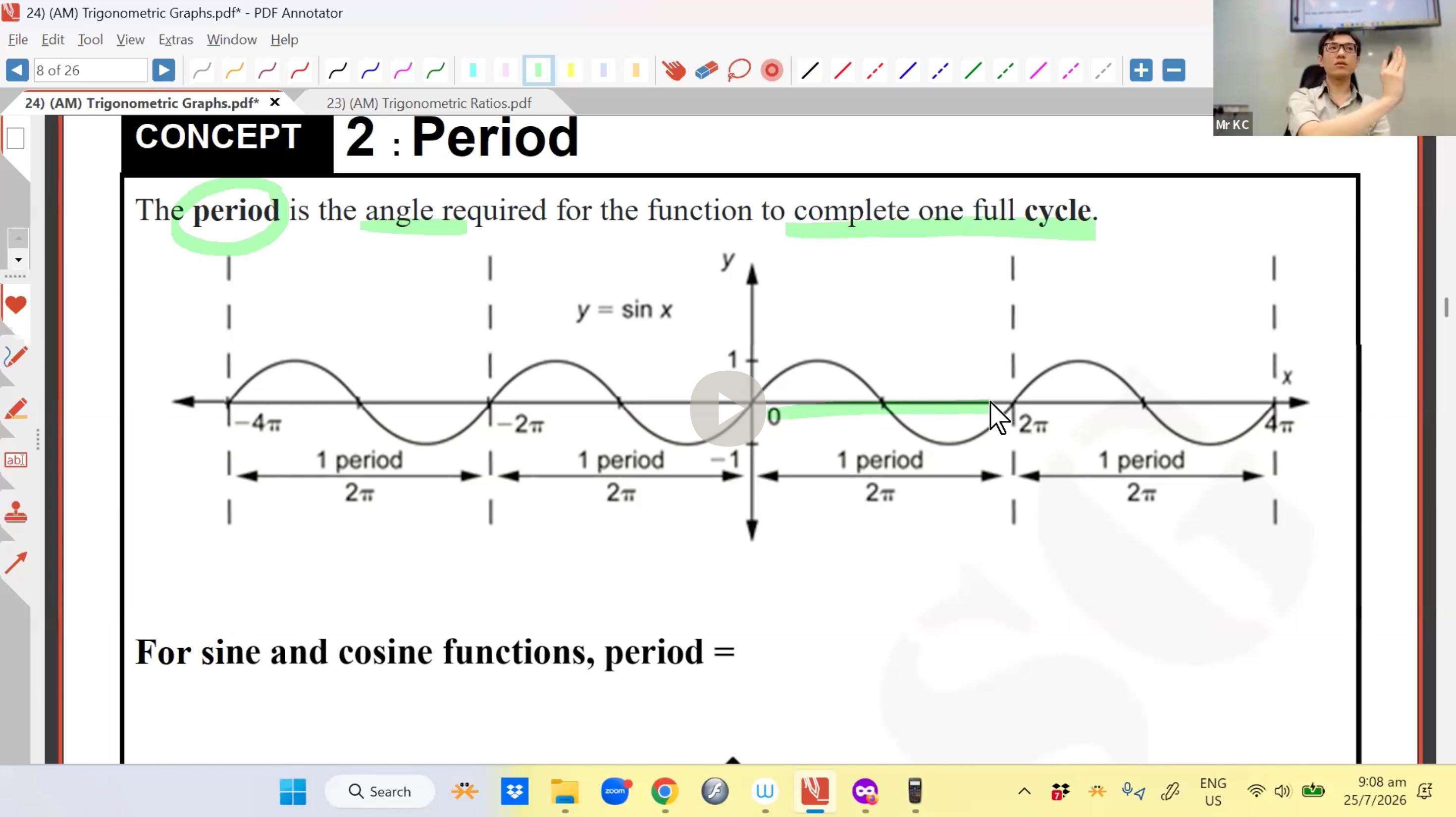 32. EOY Revision Starts - Trigo Graphs [2026] - Mr LKC