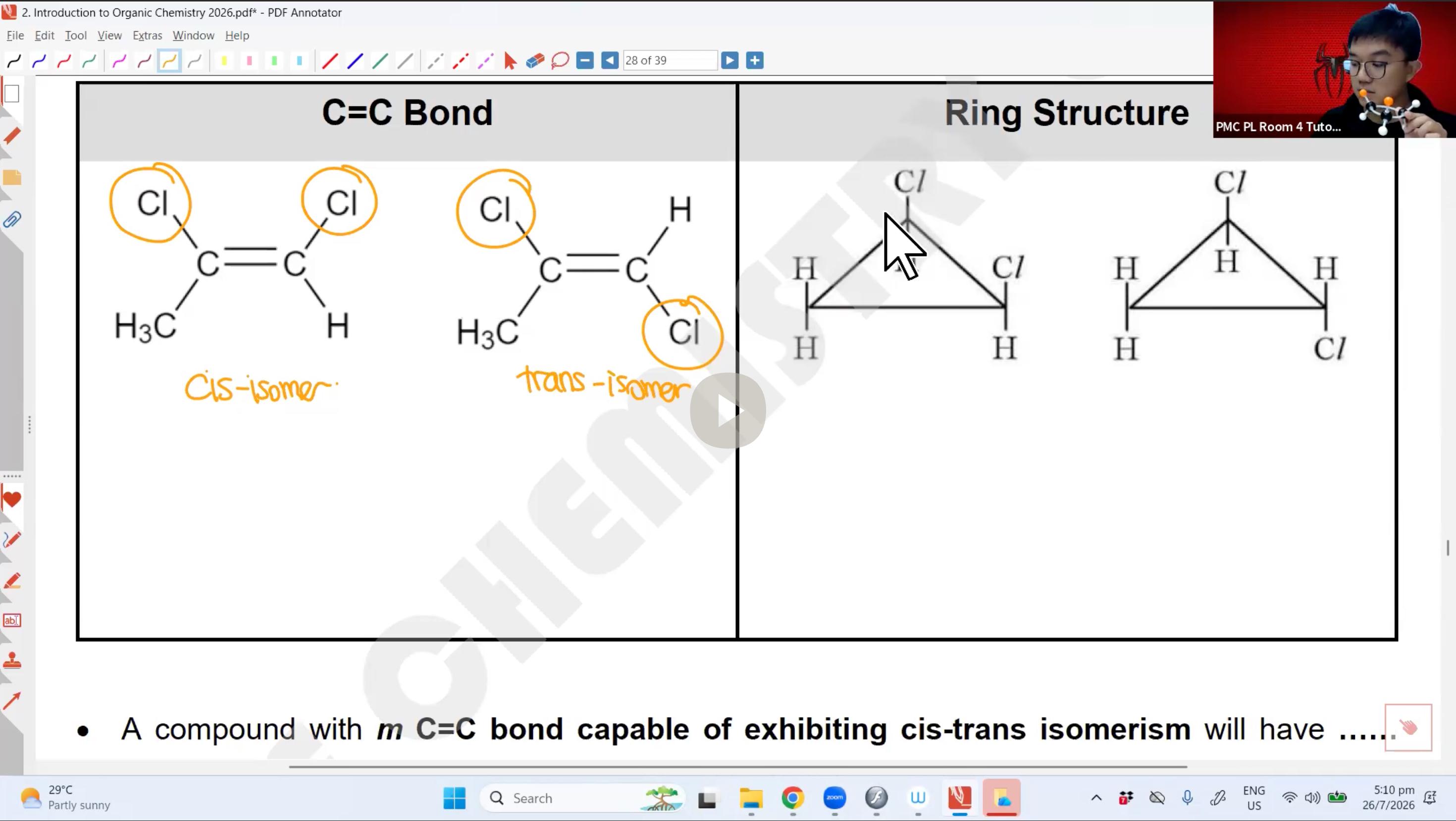 32. Introduction to Organic Chemistry L2 [2026] - Dr D