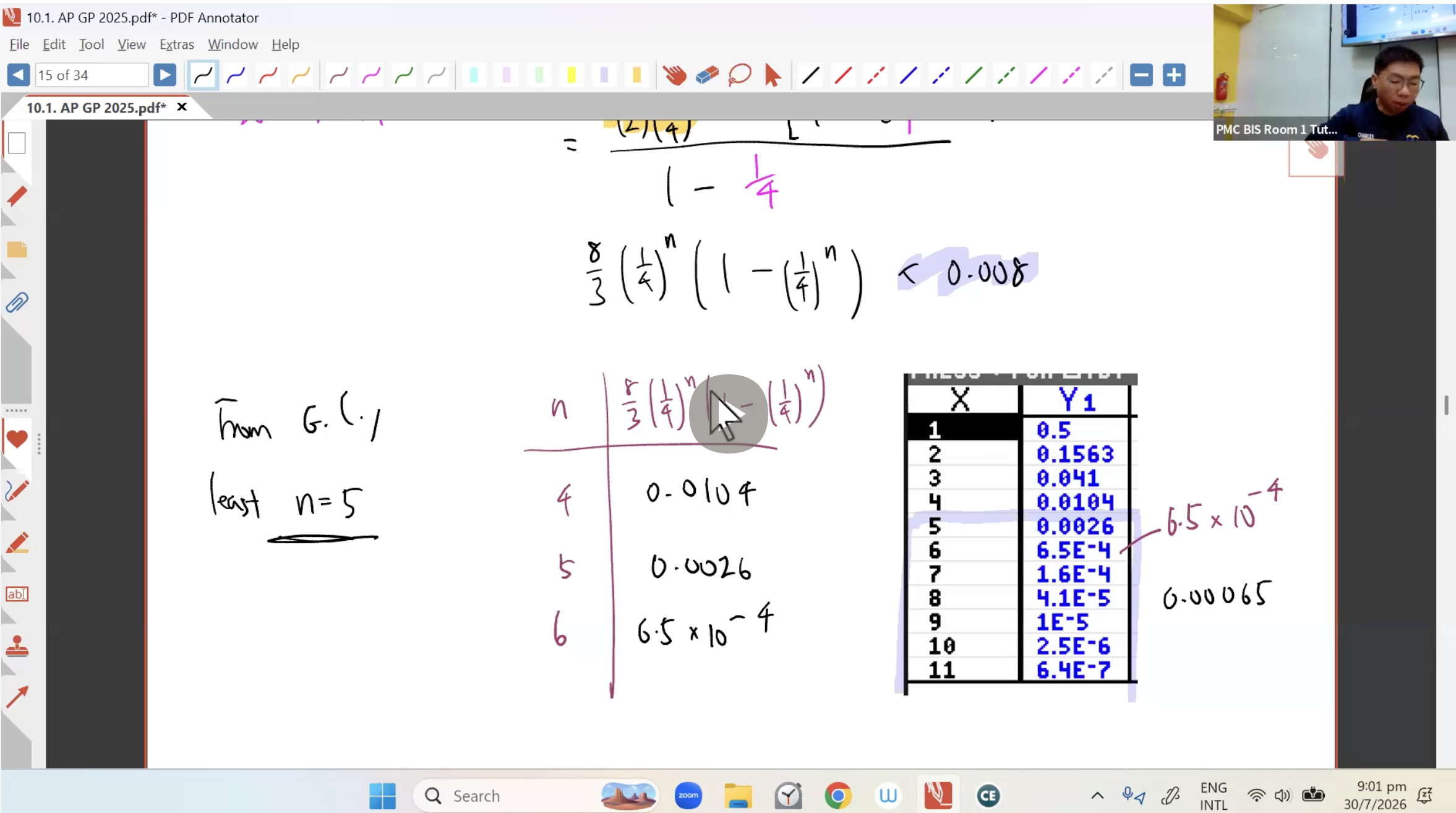 33. Sequences & Series L1 [2026] - Mr CT