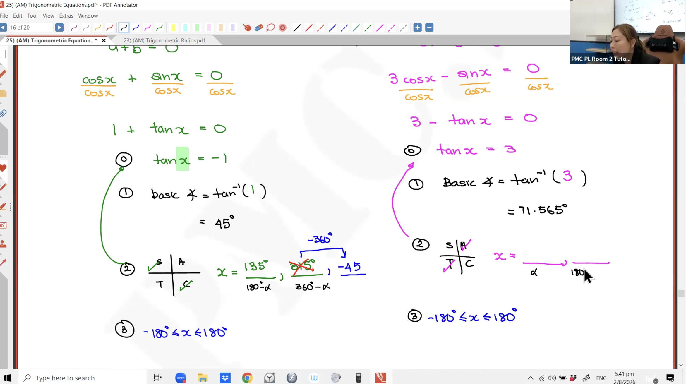 33. EOY Revision Starts - Trigonometry Eqn [2026] - Ms JL