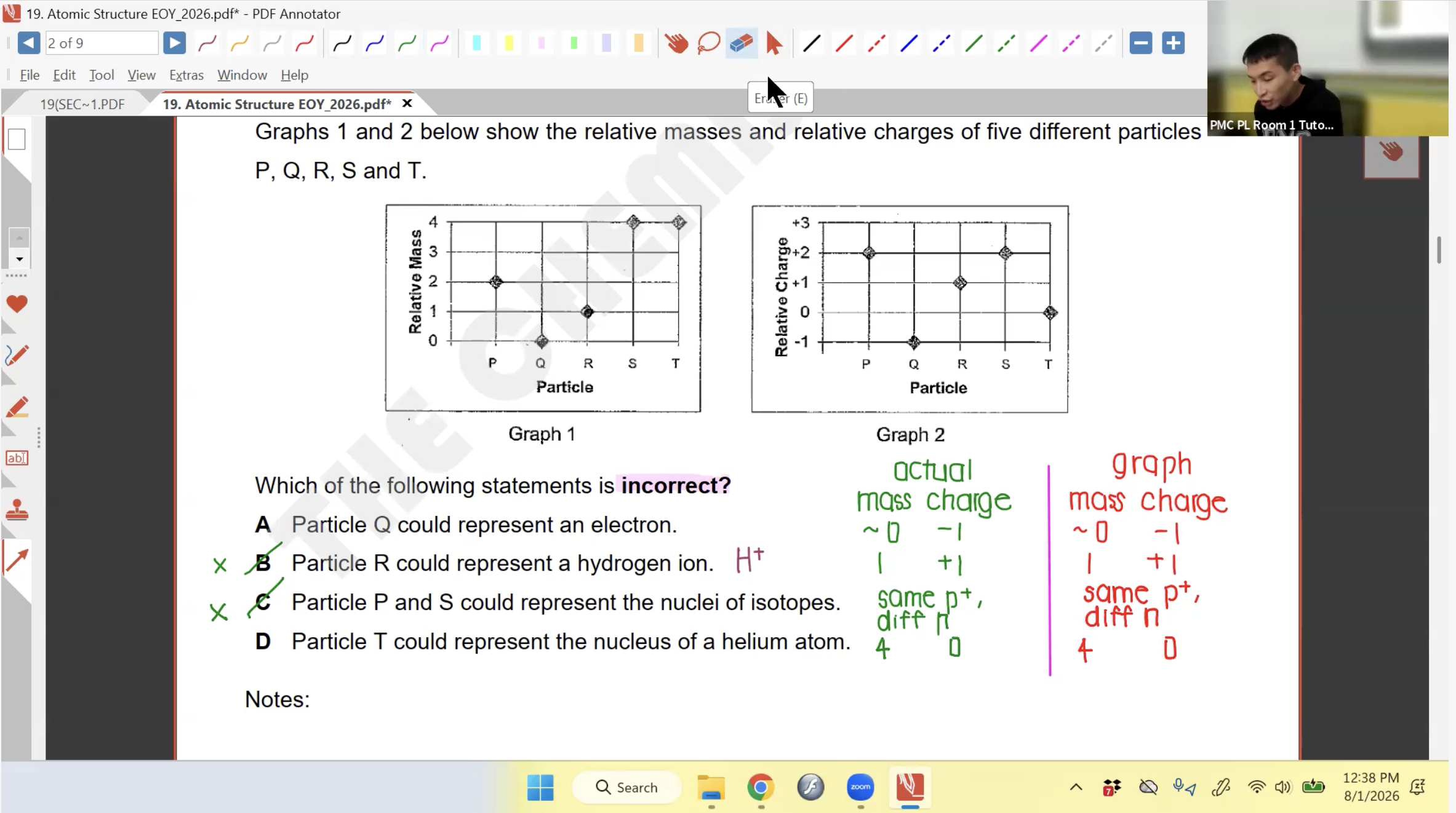 33. EOY Revision - Atomic Structure & Bonding 1 [2026] - Dr LSJ