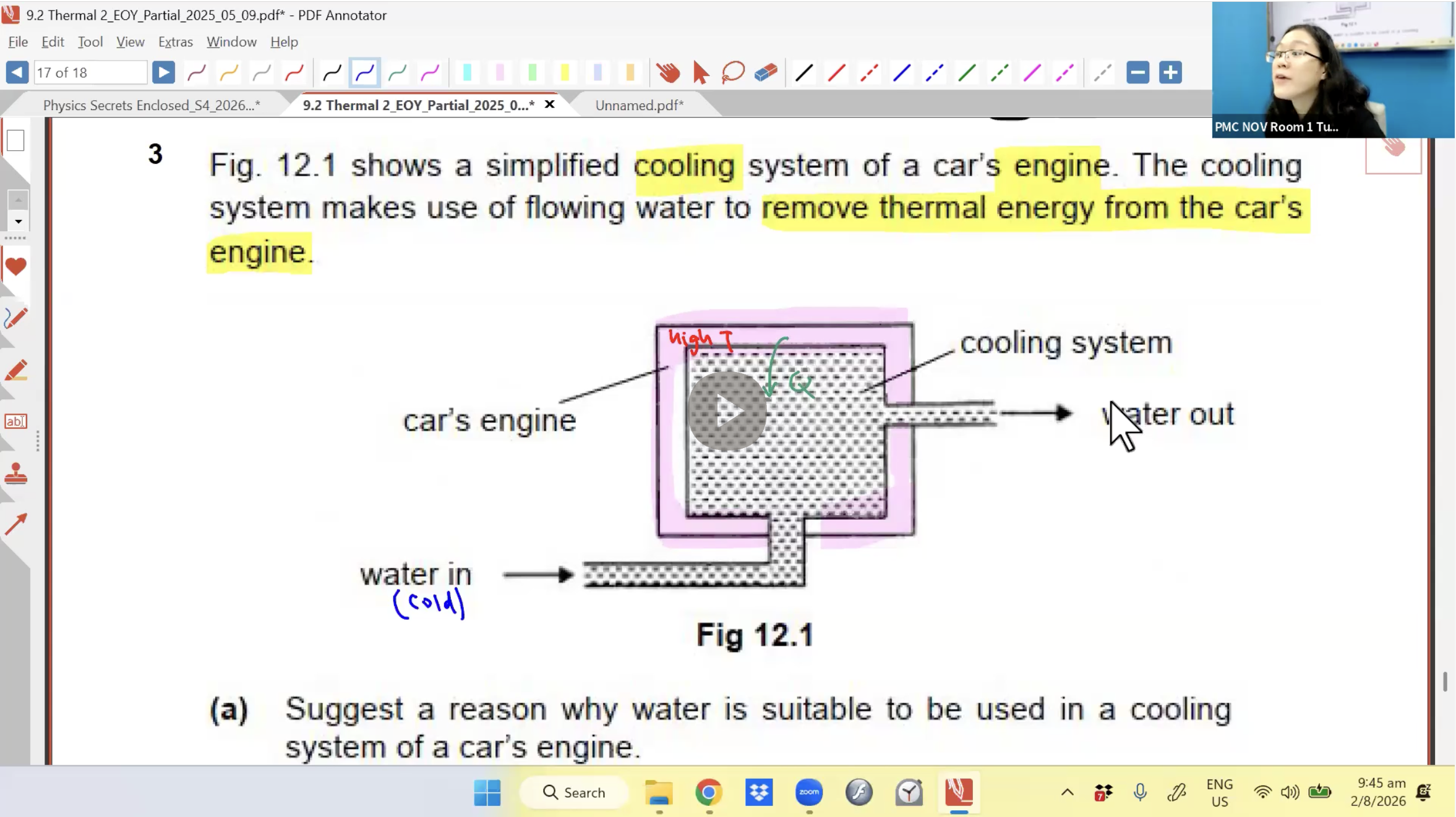 33. Thermal Physics Lesson 2 EOY Revision [2026] - Ms AC