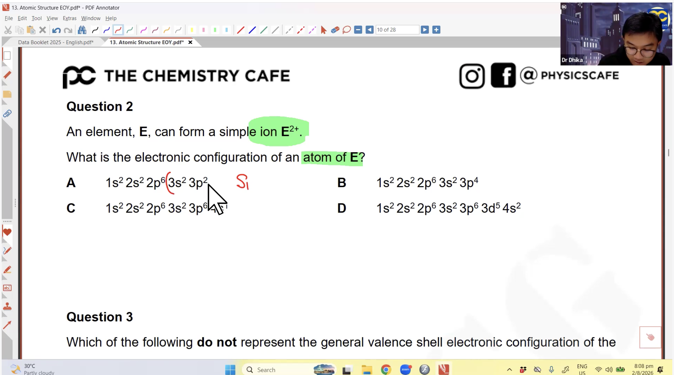 33. Energetics 2 L2 + Kinetics L1 [2026] - Dr D