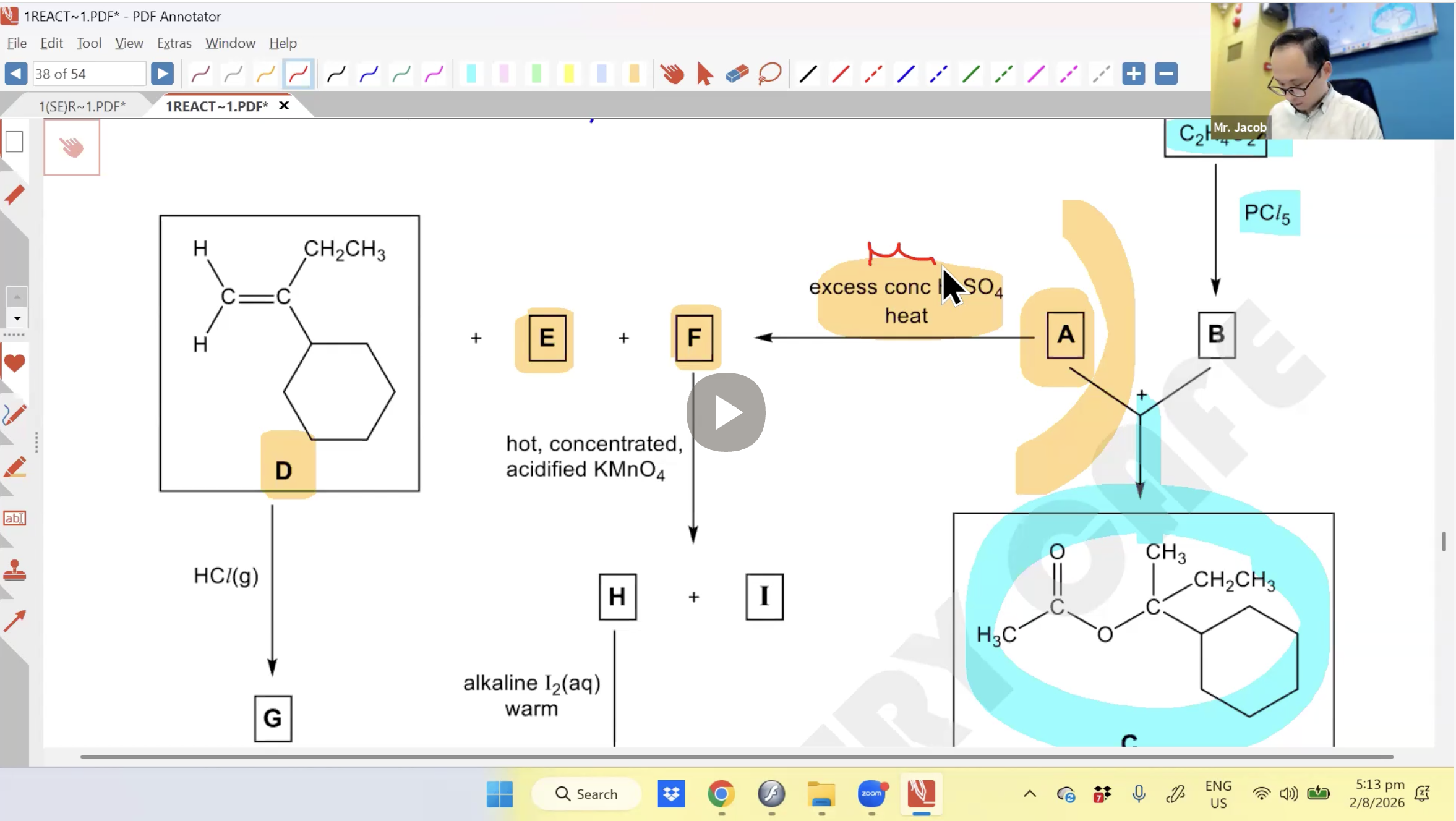 33. Organic Chem Revision L4 (Reactions, Mechanisms & Synthesis) [2026] - Mr JT