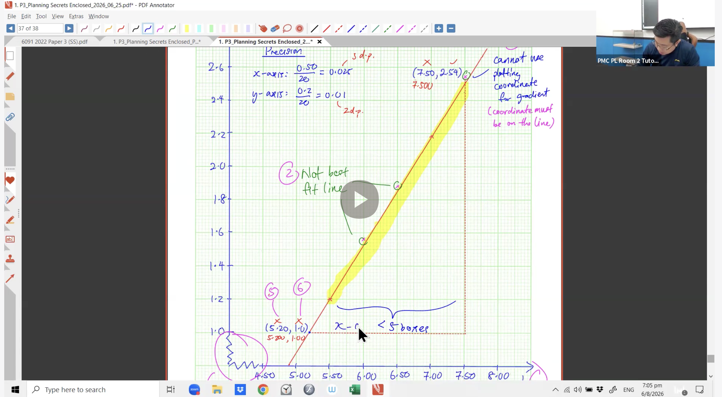 34a. Additional Zoom Lesson (4 hrs) -  Practical Planning [2026] - Mr SW