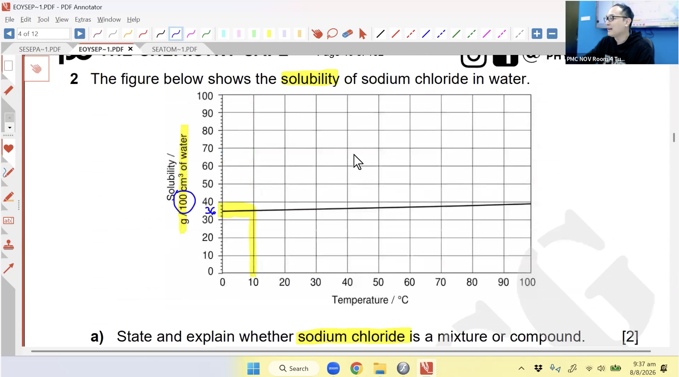 34. EOY Separation Techniques + The Particulate Nature of Matter [2026] - Mr AA