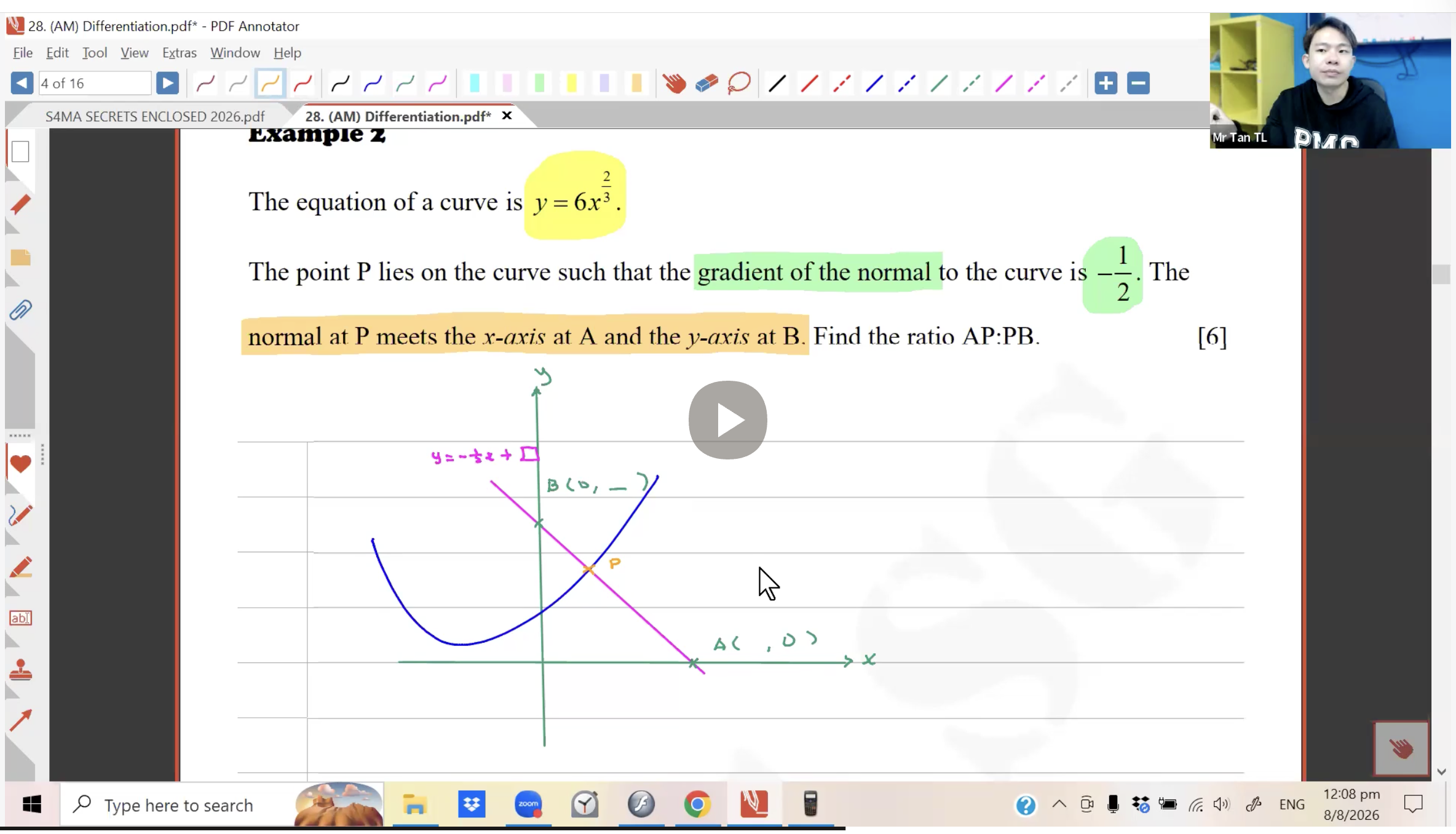 34b. Final Revision: Differentiation [2026] - Mr TTL