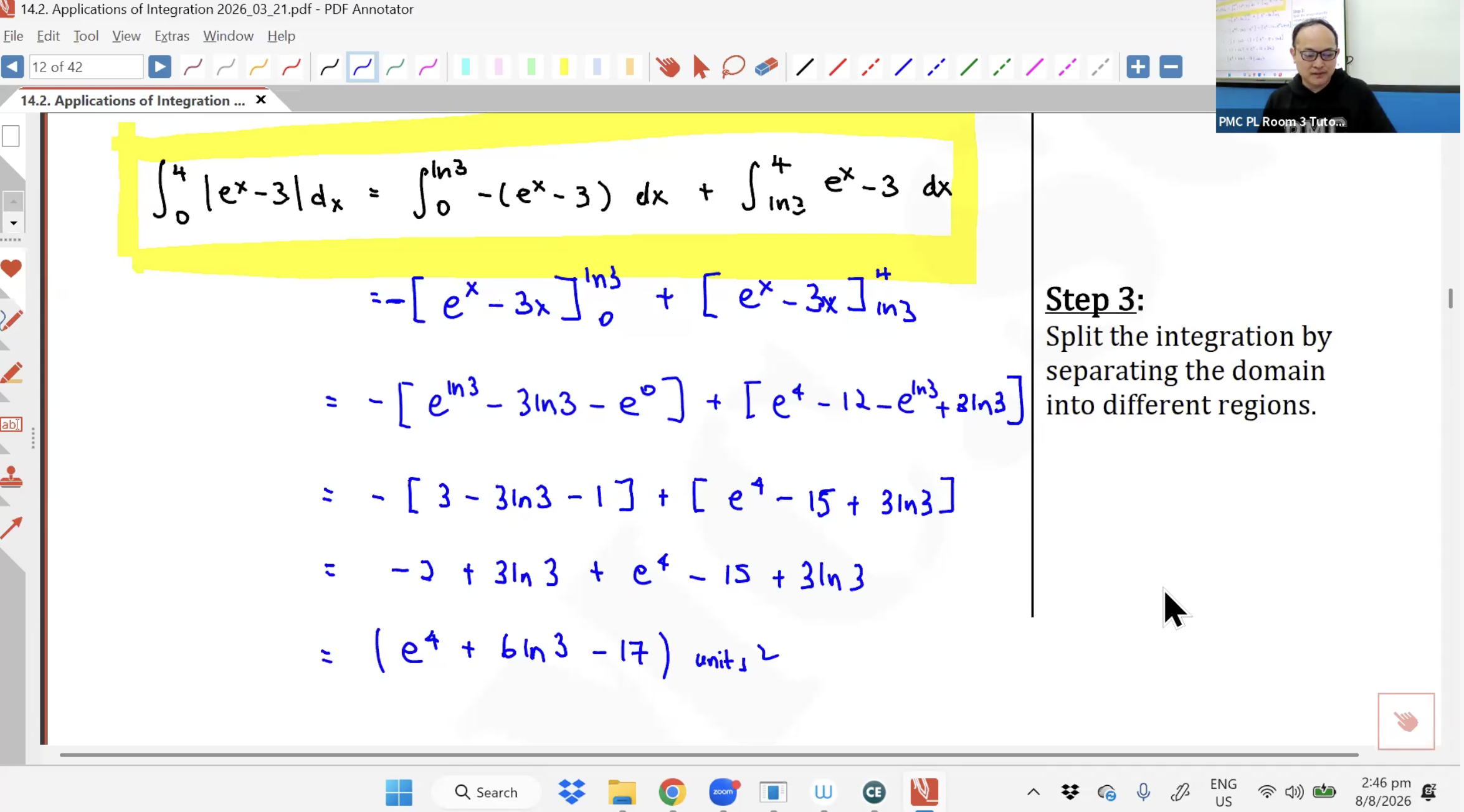 34. Applications of Integration L1 [2026] - Mr AA