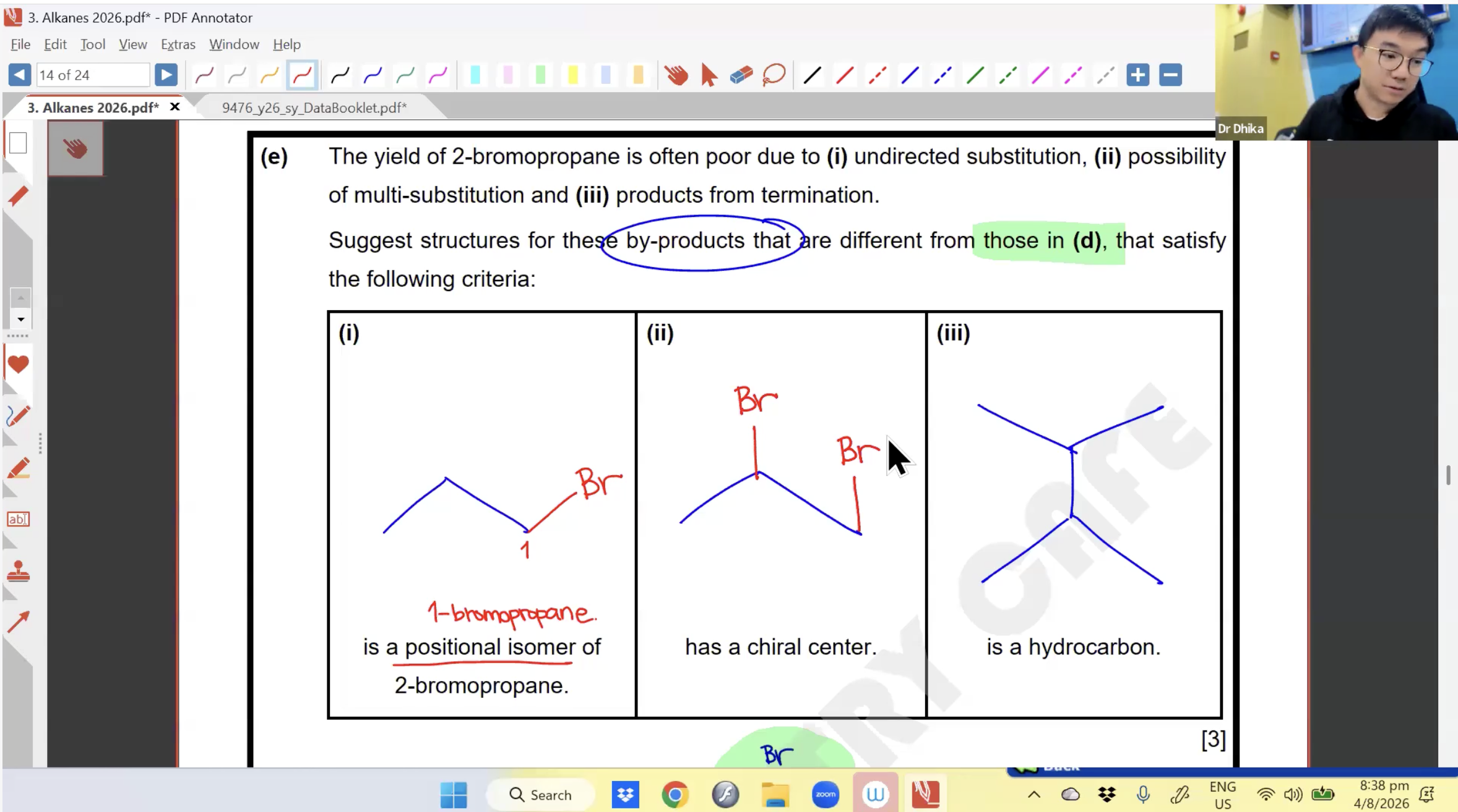 34. Alkanes [2026] - Dr D