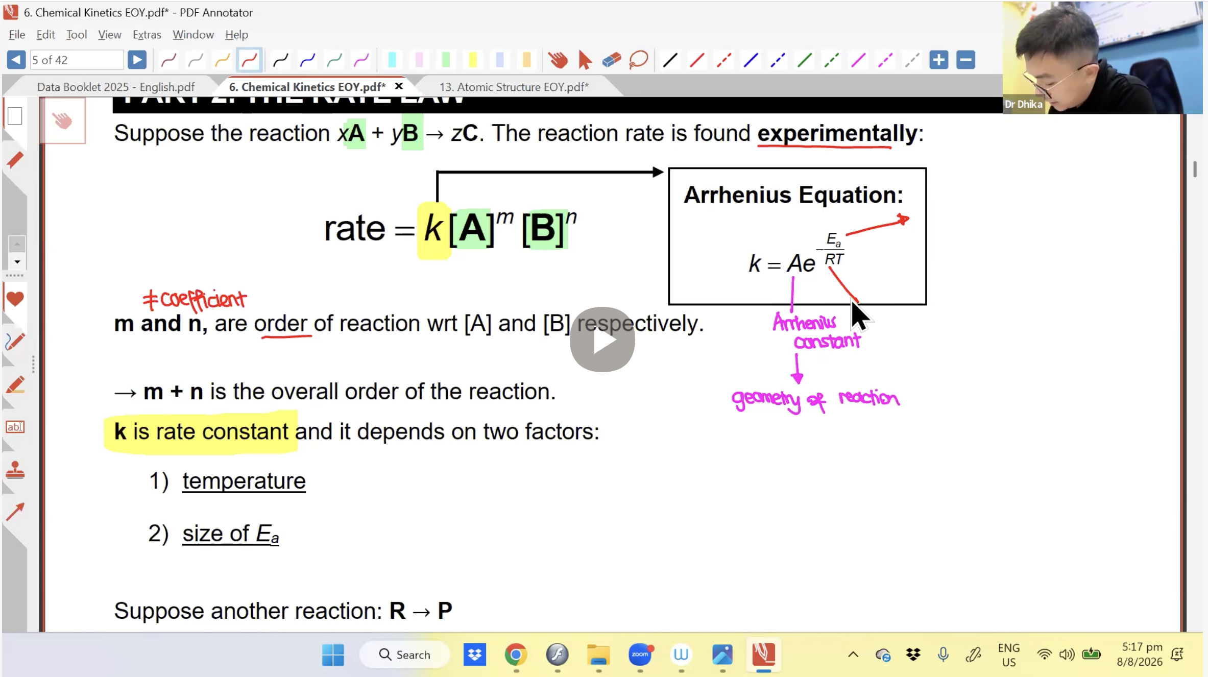 34. Kinetics L2 [2026] - Dr D