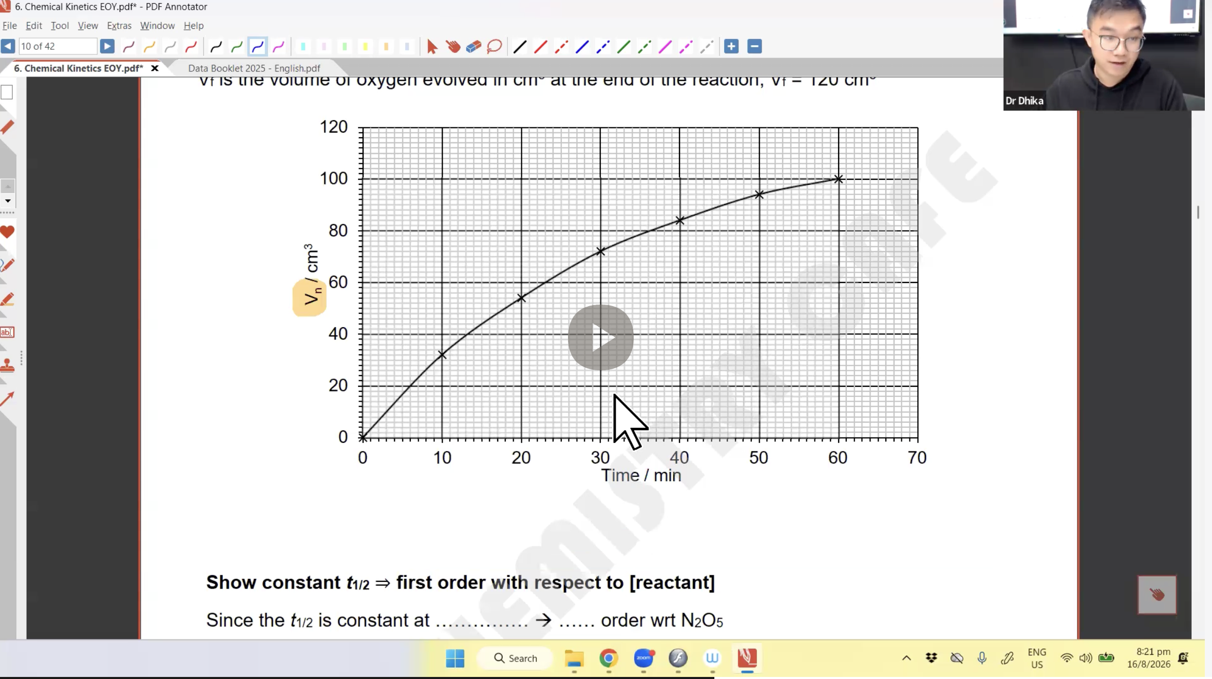 35. (Revision) Kinetics L2 [2026] - Dr D